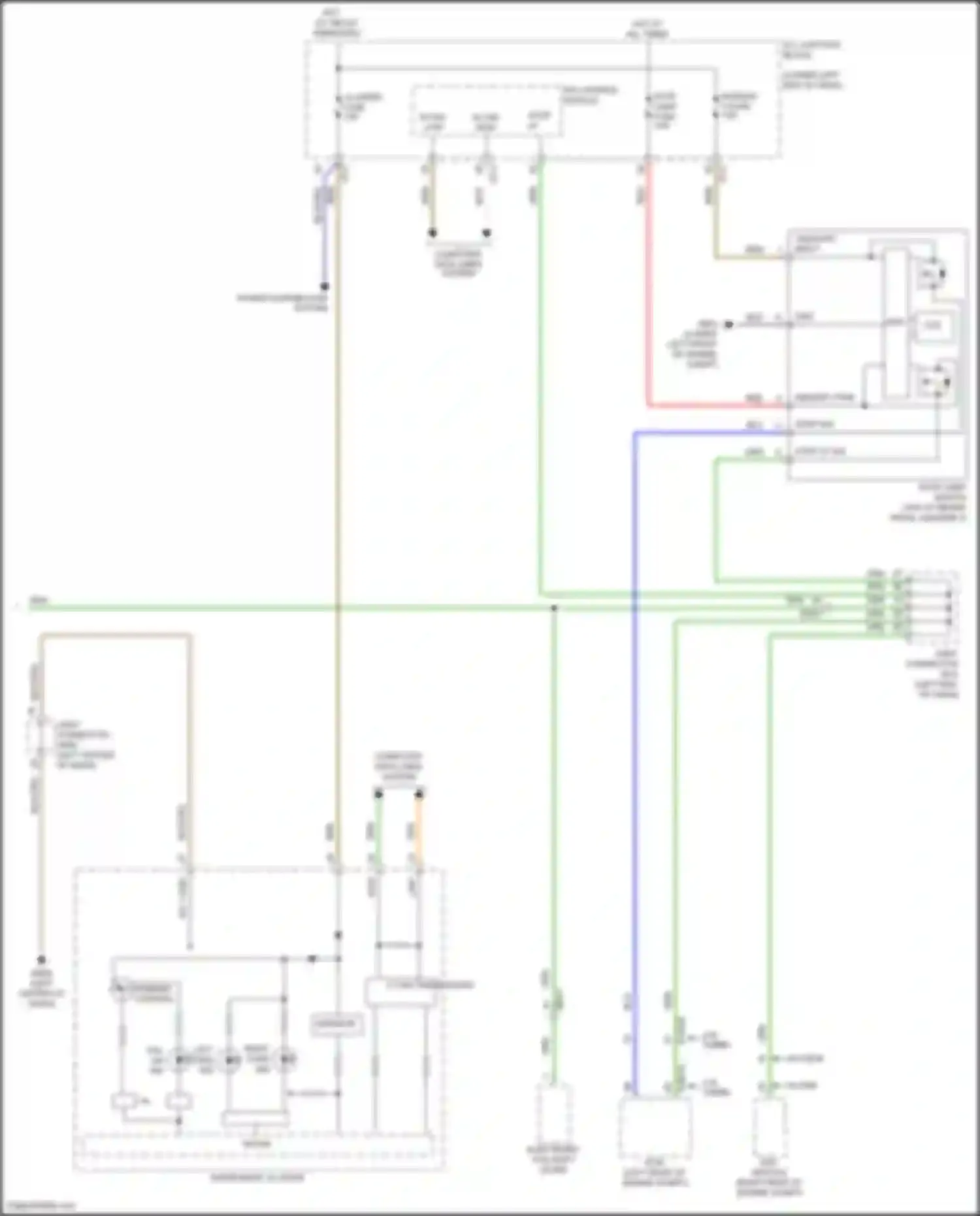 Wiring diagram on/start input for Genesis G70 I (2017-2021) (4 of 36)