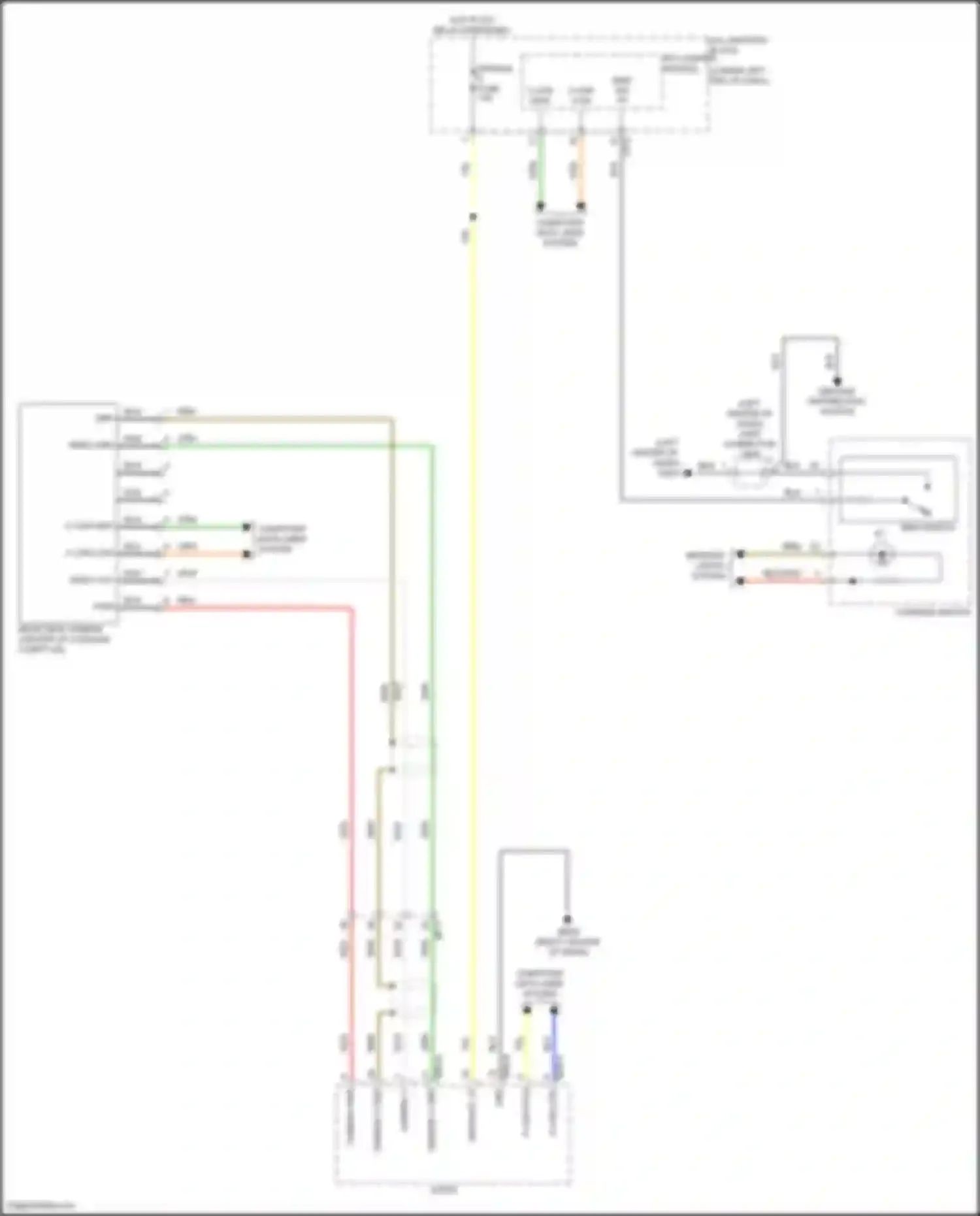 Wiring diagram red for Genesis G70 I (2017-2021) (10 of 132)