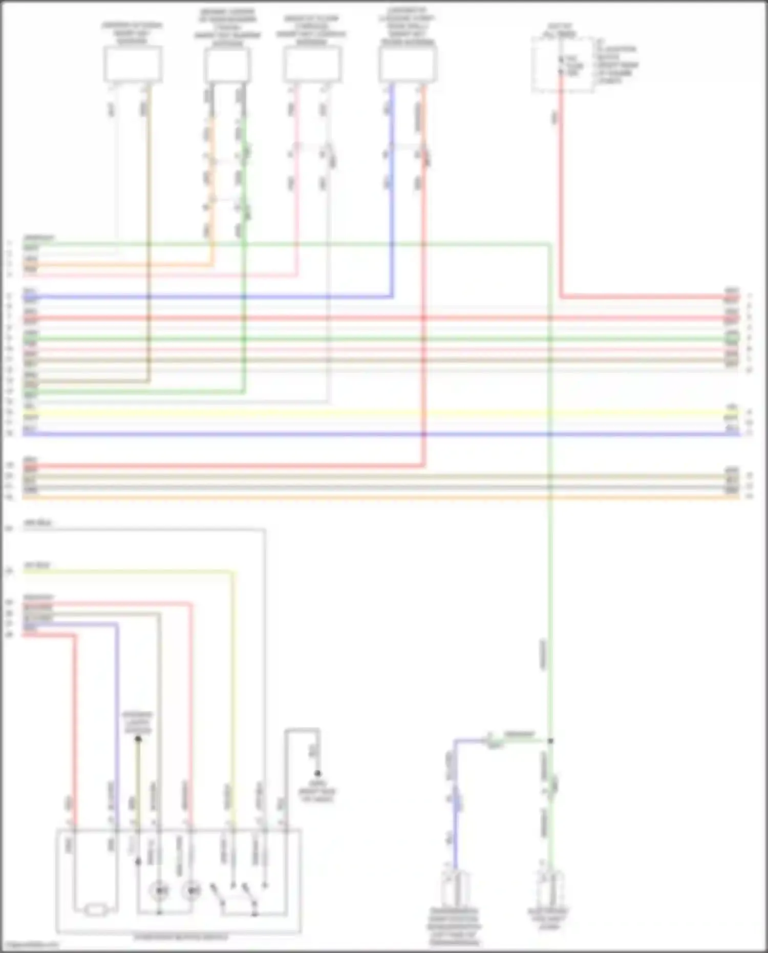 Wiring diagram red for Genesis G70 I (2017-2021) (67 of 132)