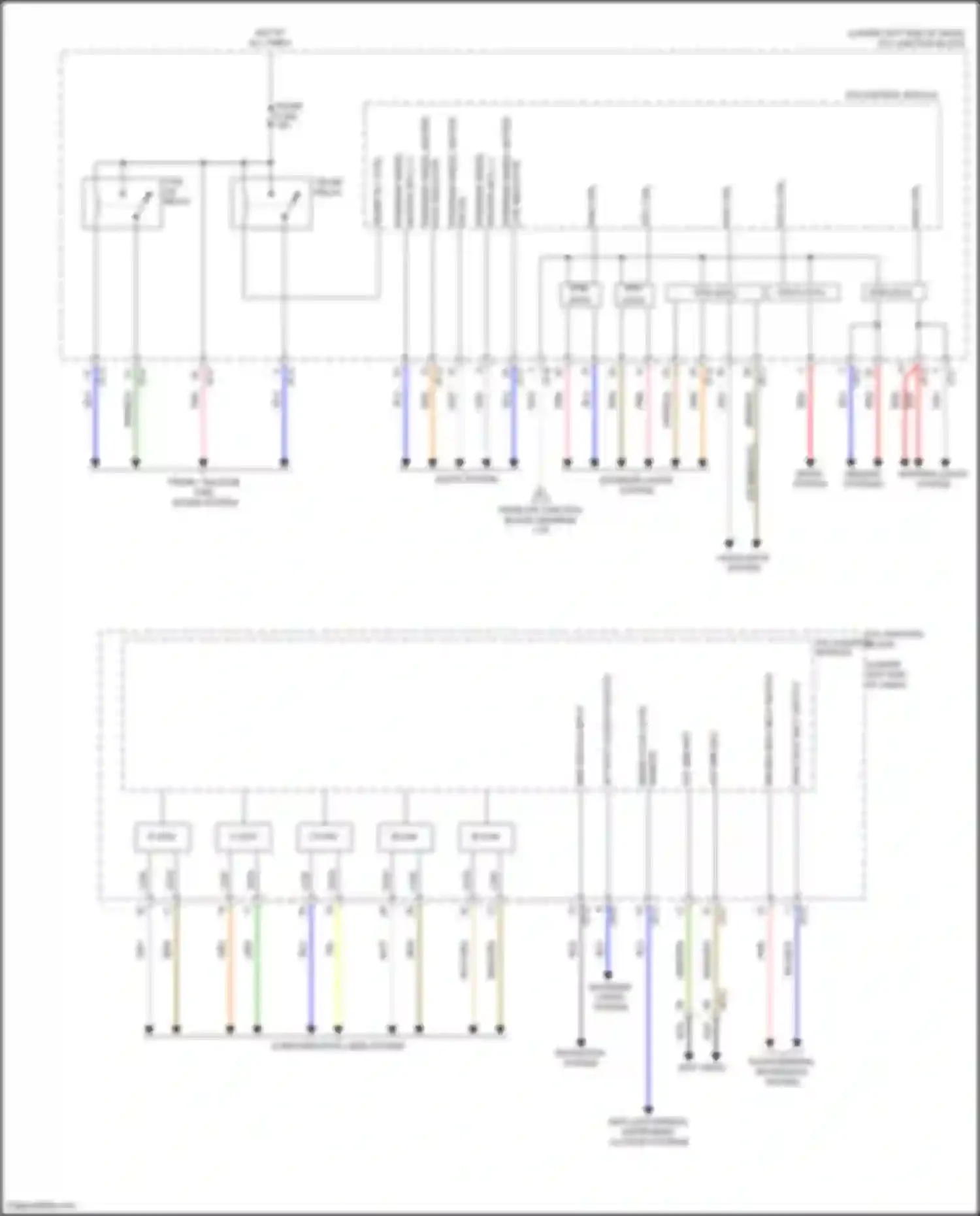 Wiring diagram red for Genesis G70 I (2017-2021) (79 of 132)