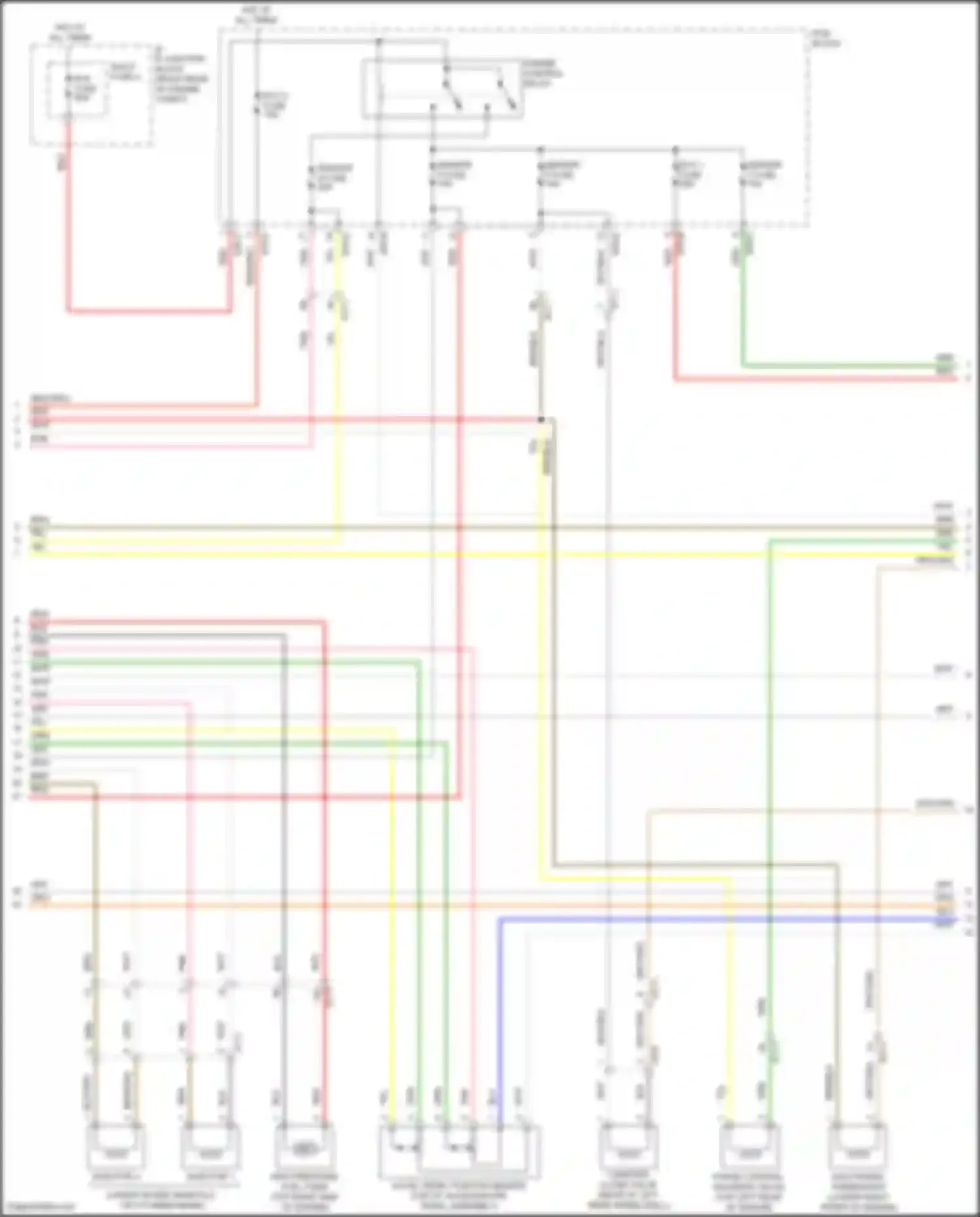 Wiring diagram red for Genesis G70 I (2017-2021) (120 of 132)