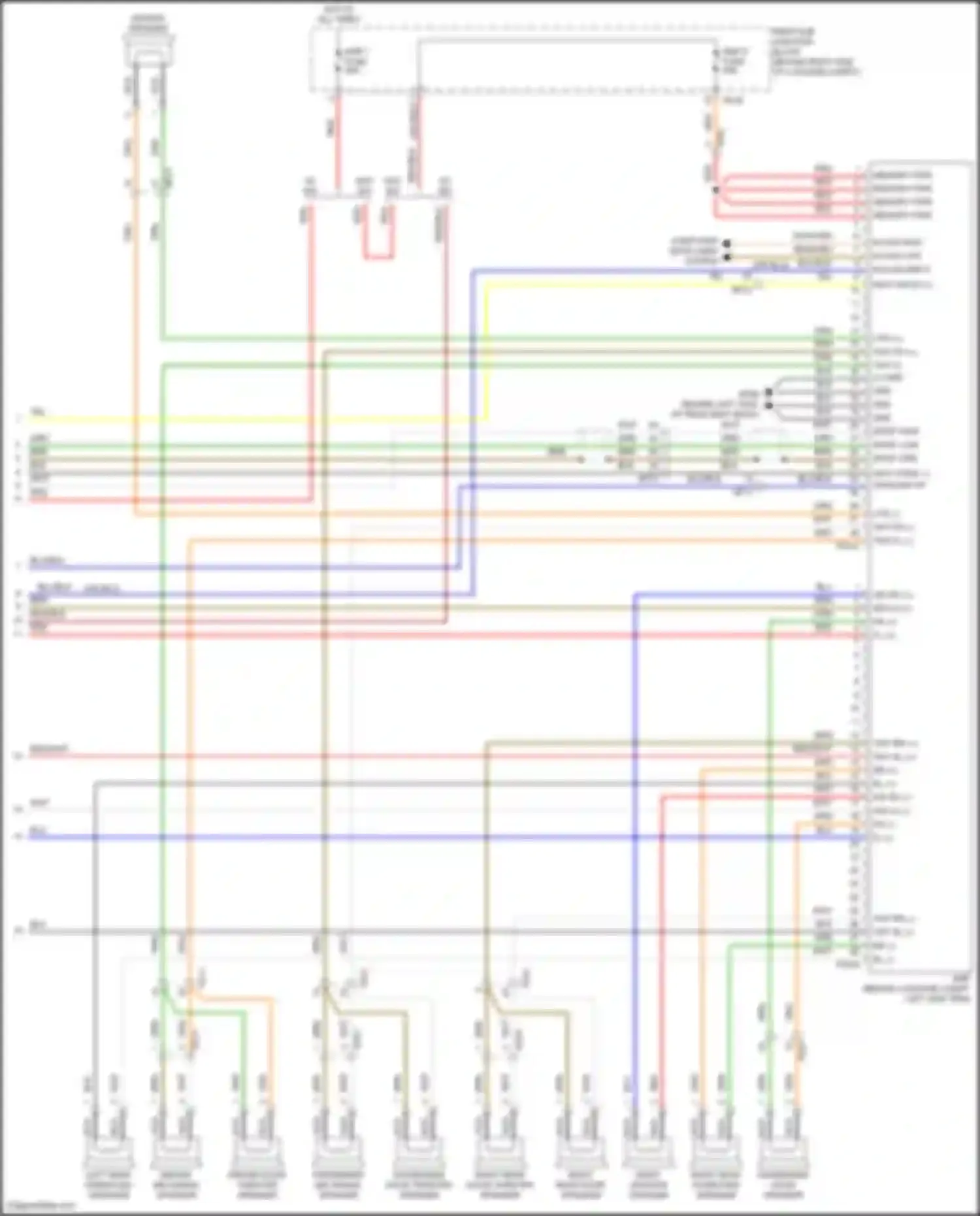 Wiring diagram wht/org for Genesis G70 I (2017-2021) (9 of 52)