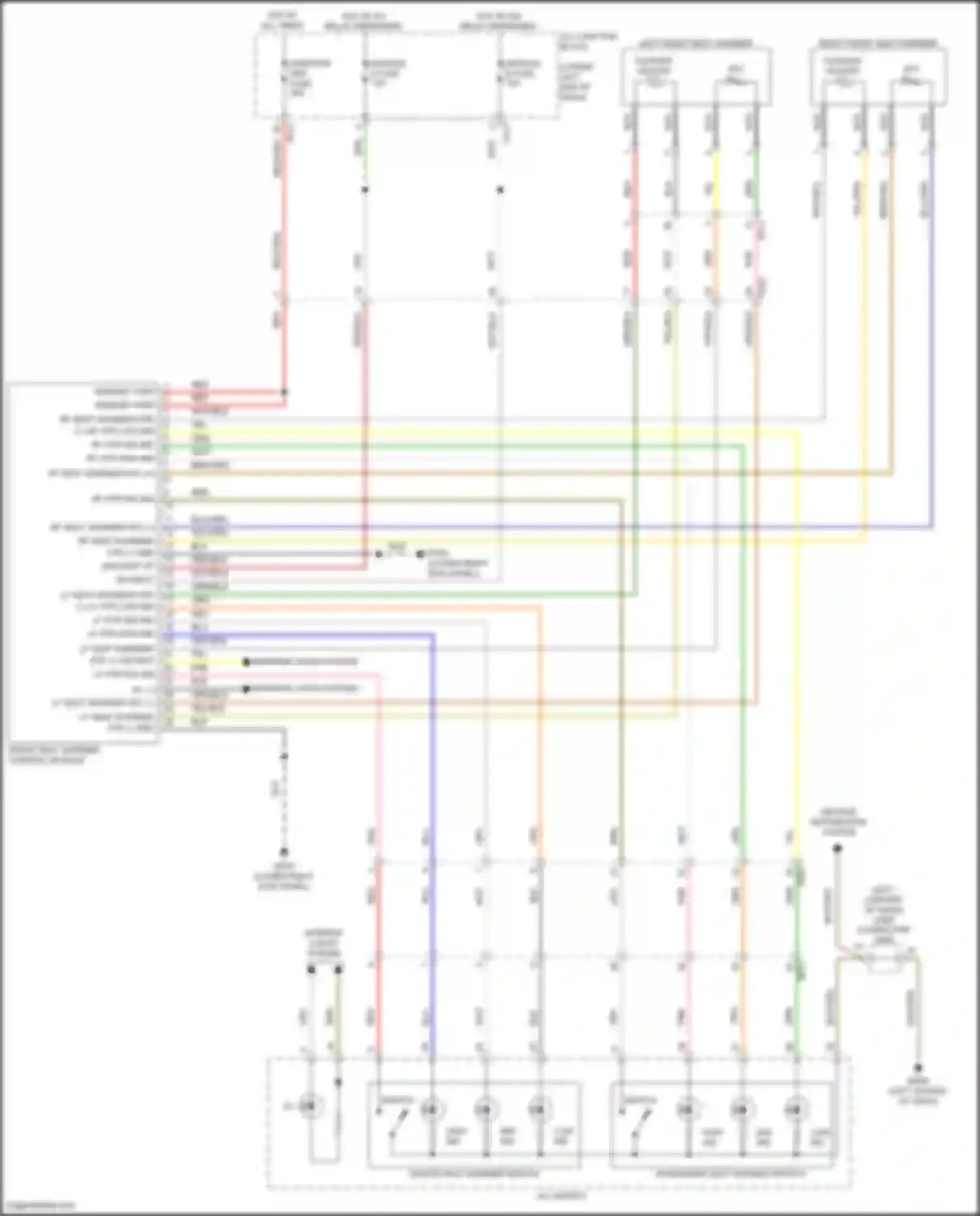 Wiring diagram yel/blk for Genesis G70 I (2017-2021) (7 of 25)
