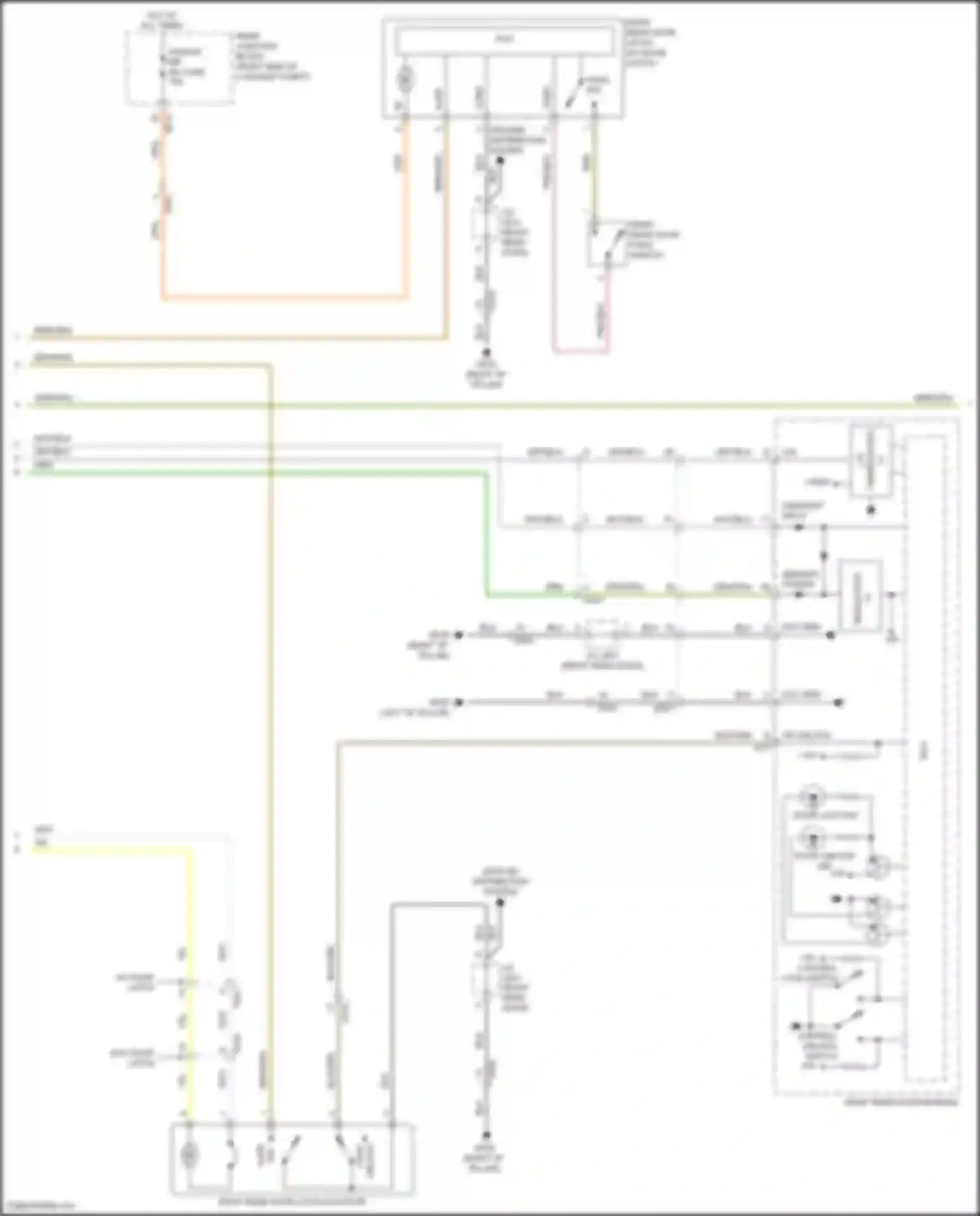 G80 Genesis I (2016-2020): Forced entry circuit (4 of 5)