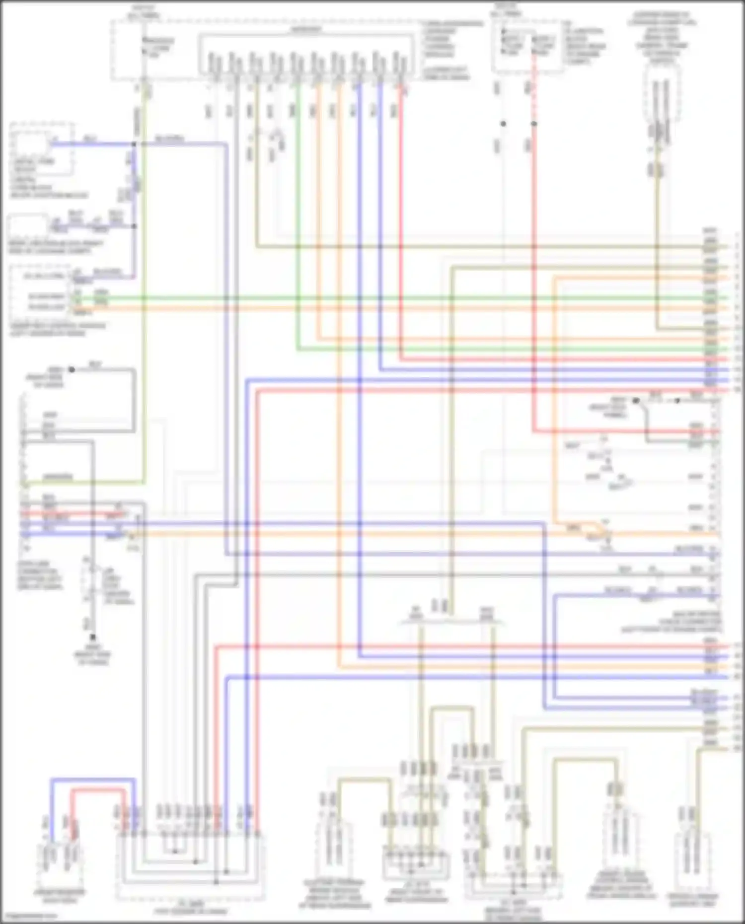 G80 Genesis I (2016-2020): Computer data lines circuit (1 of 5)