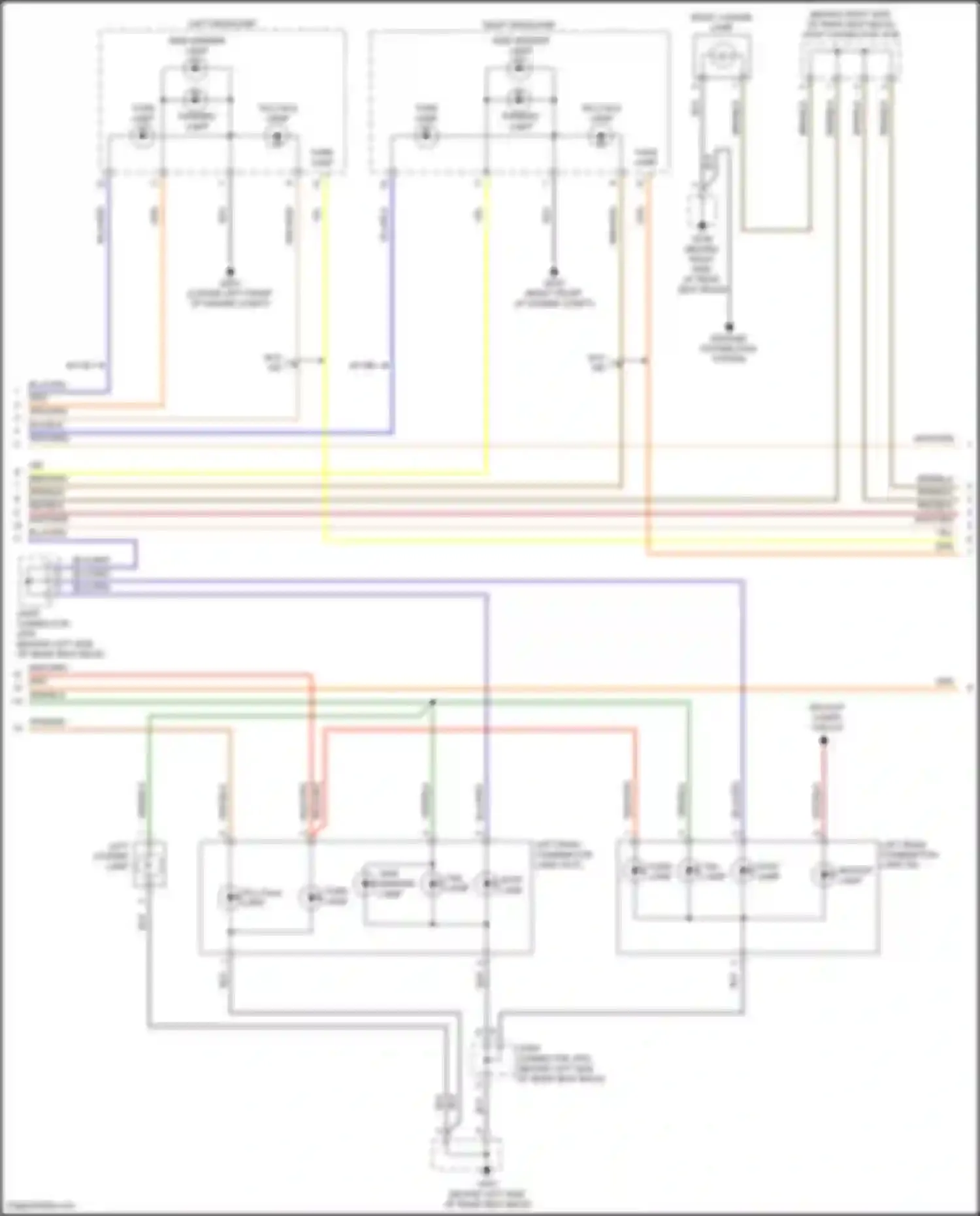 G80 Genesis I (2016-2020): Exterior lamps circuit (2 of 4)