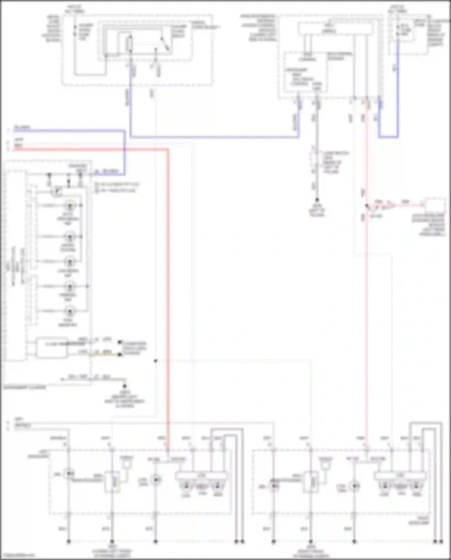 G80 Genesis I (2016-2020): Headlamps circuit (2 of 2)