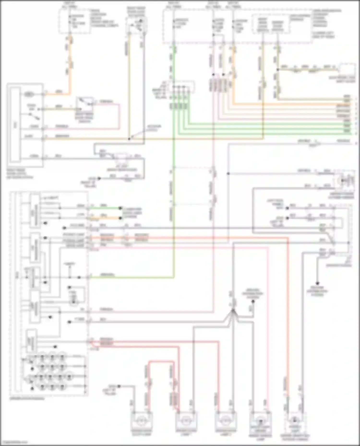 G80 Genesis I (2016-2020): Courtesy lamps circuit (1 of 5)
