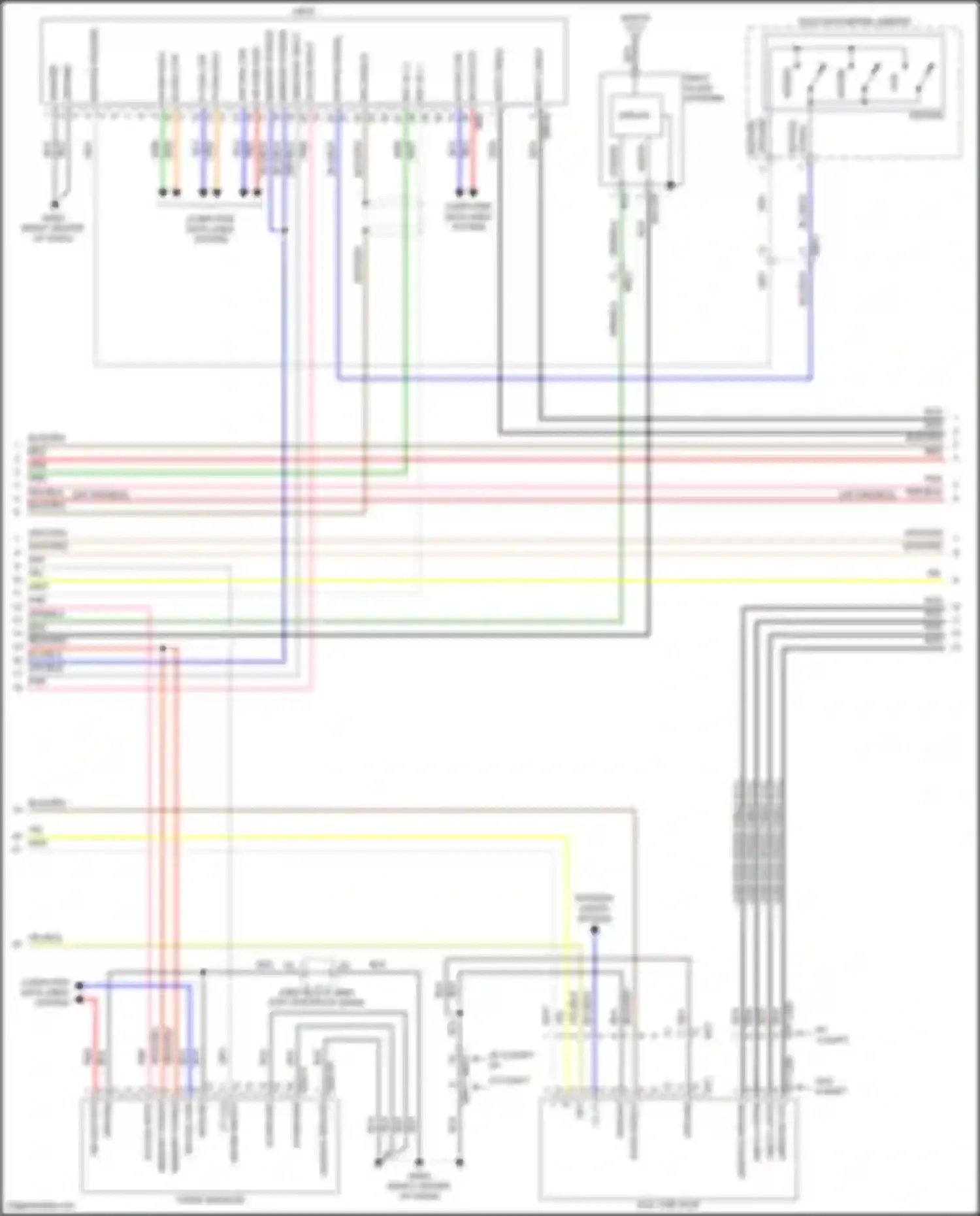 G80 Genesis I (2016-2020): Navigation circuit, avn high w/ jbl (2 of 6)
