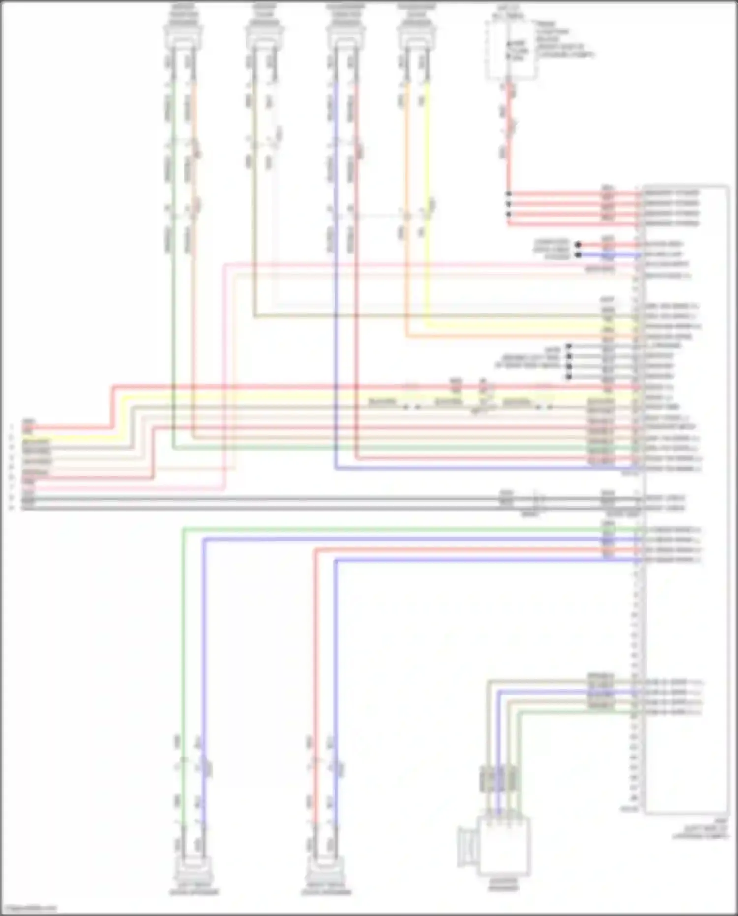 G80 Genesis I (2016-2020): Navigation circuit, avn high w/o jbl (5 of 5)