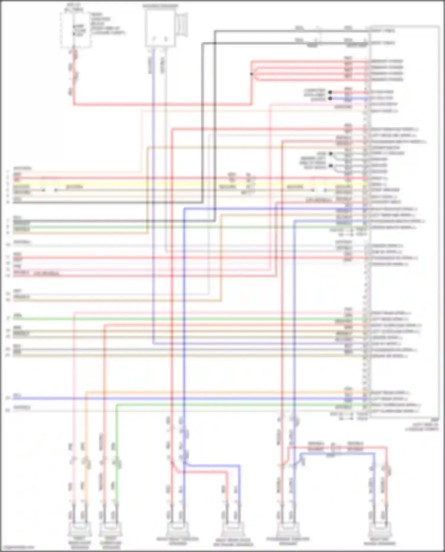 G80 Genesis I (2016-2020): Navigation circuit, avn standard w/ jbl (6 of 6)