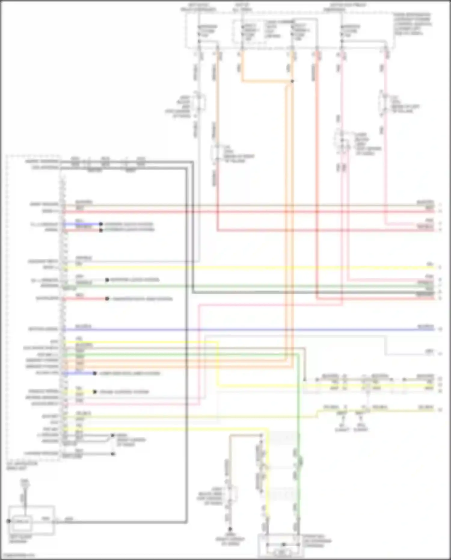 G80 Genesis I (2016-2020): Navigation circuit, avn standard w/o jbl (1 of 5)