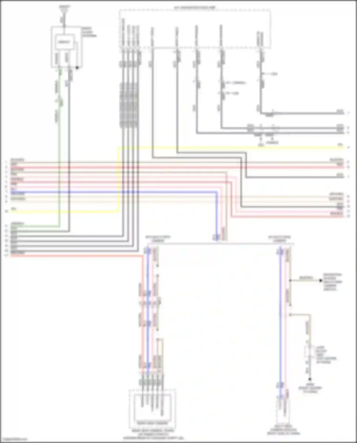 G80 Genesis I (2016-2020): Navigation circuit, avn standard w/o jbl (3 of 5)