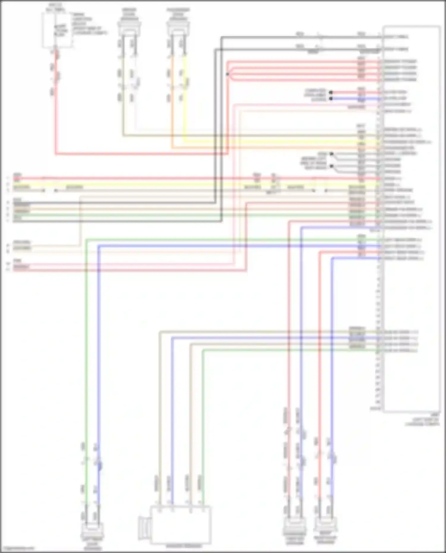 G80 Genesis I (2016-2020): Navigation circuit, avn standard w/o jbl (5 of 5)