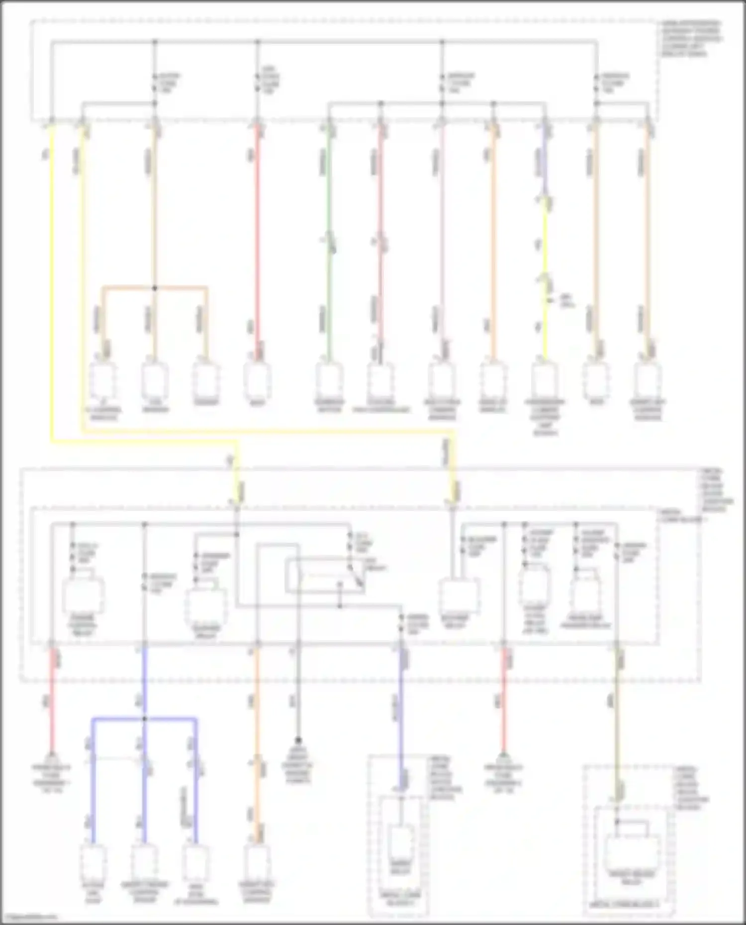 G80 Genesis I (2016-2020): Power distribution circuit (5 of 13)