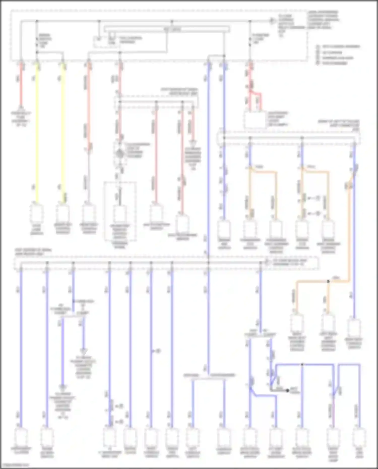 G80 Genesis I (2016-2020): Power distribution circuit (7 of 13)