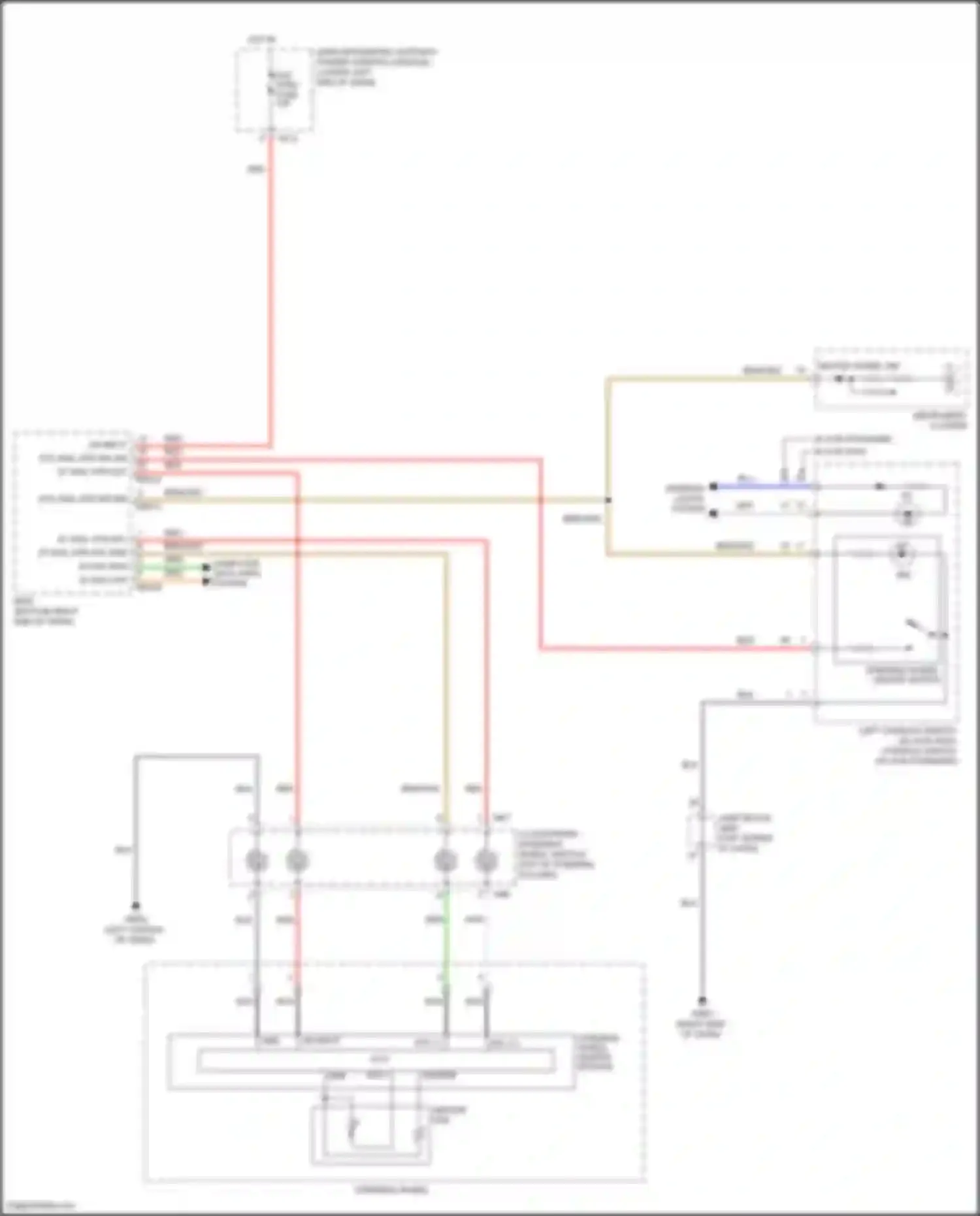 G80 Genesis I (2016-2020): Heated steering wheel circuit