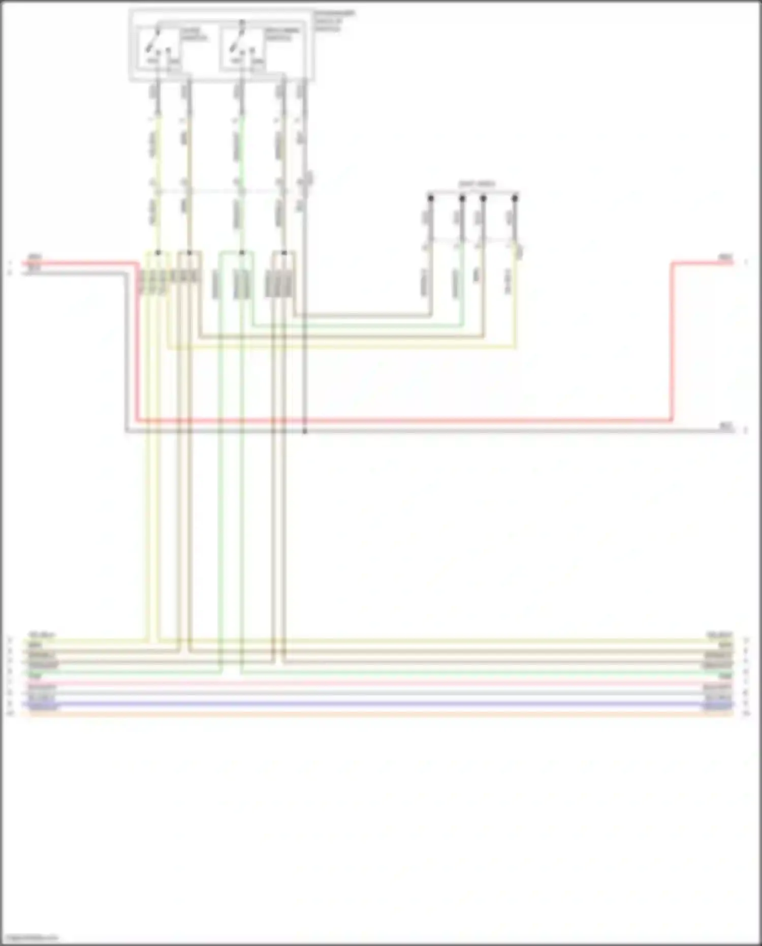 G80 Genesis I (2016-2020): Passenger power seat circuit, 8-way (2 of 3)
