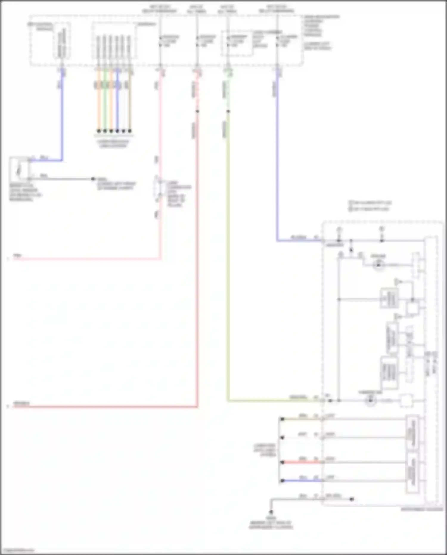 G80 Genesis I (2016-2020): Electric parking brake circuit (2 of 2)
