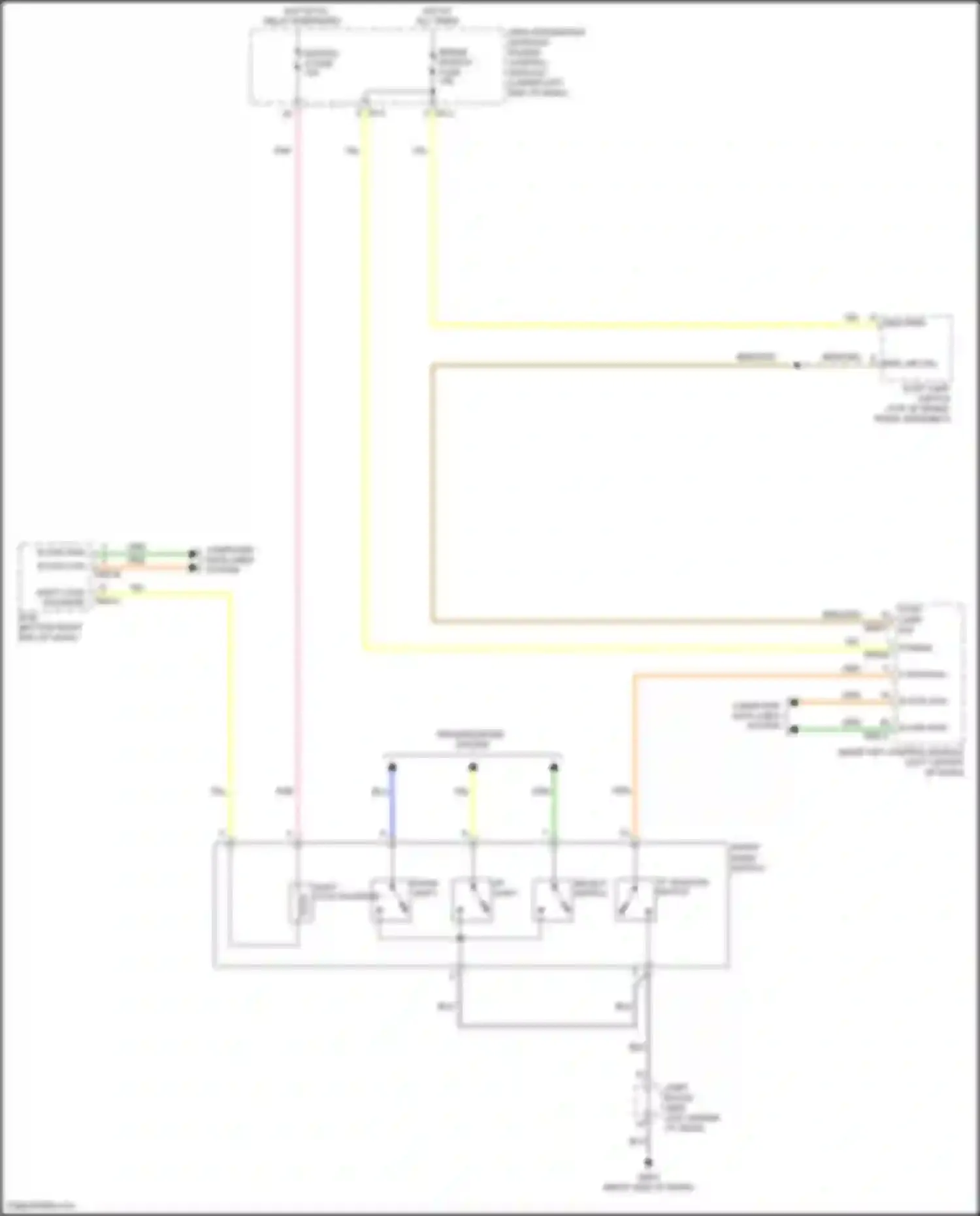 G80 Genesis I (2016-2020): Shift & key lock circuit