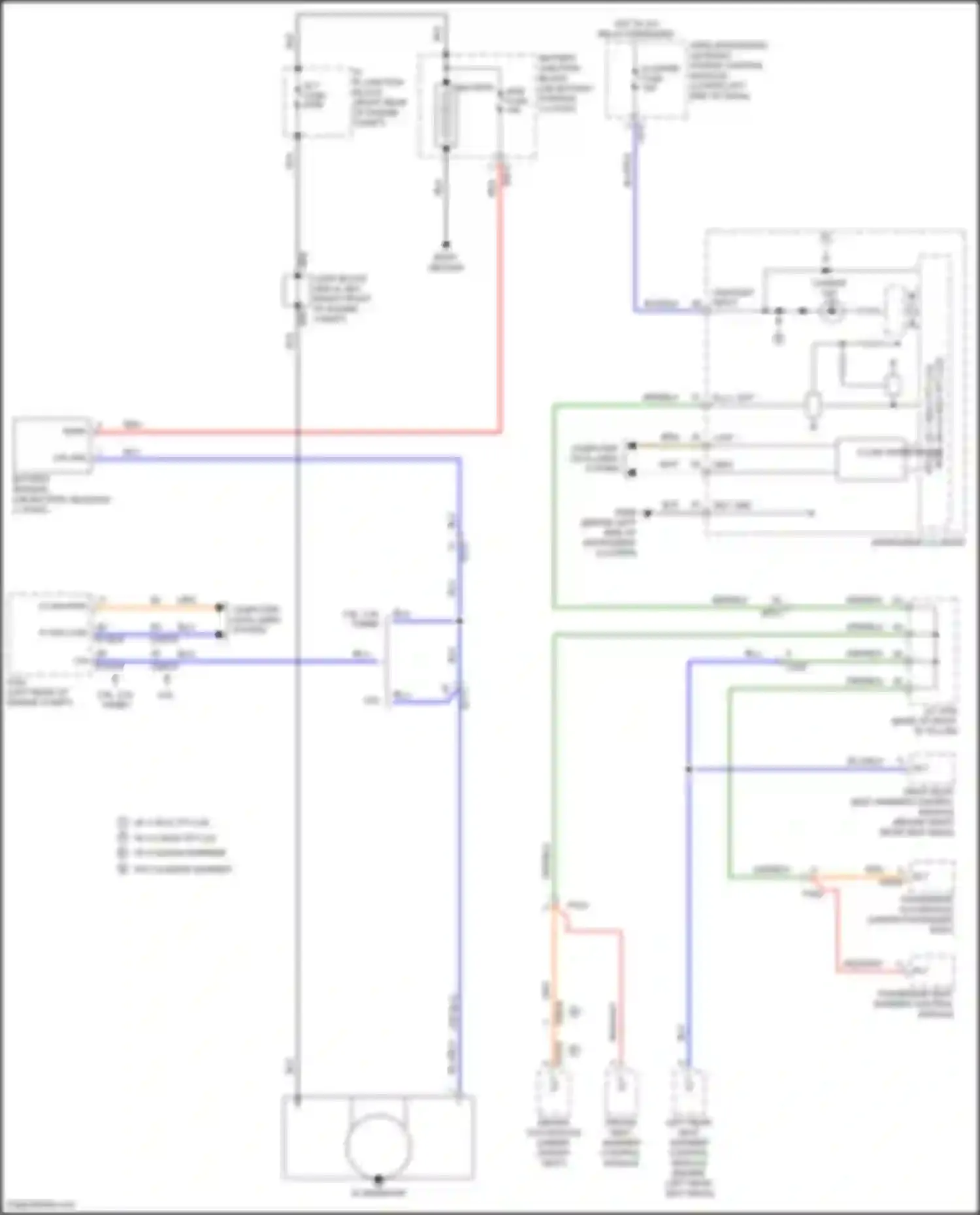 G80 Genesis I (2016-2020): Charging circuit