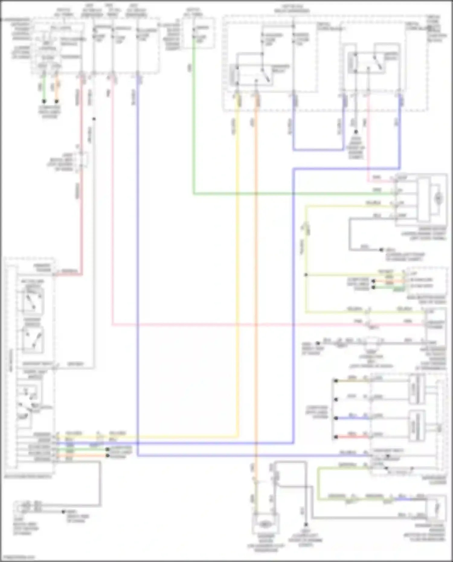 G80 Genesis I (2016-2020): Wiper/washer circuit