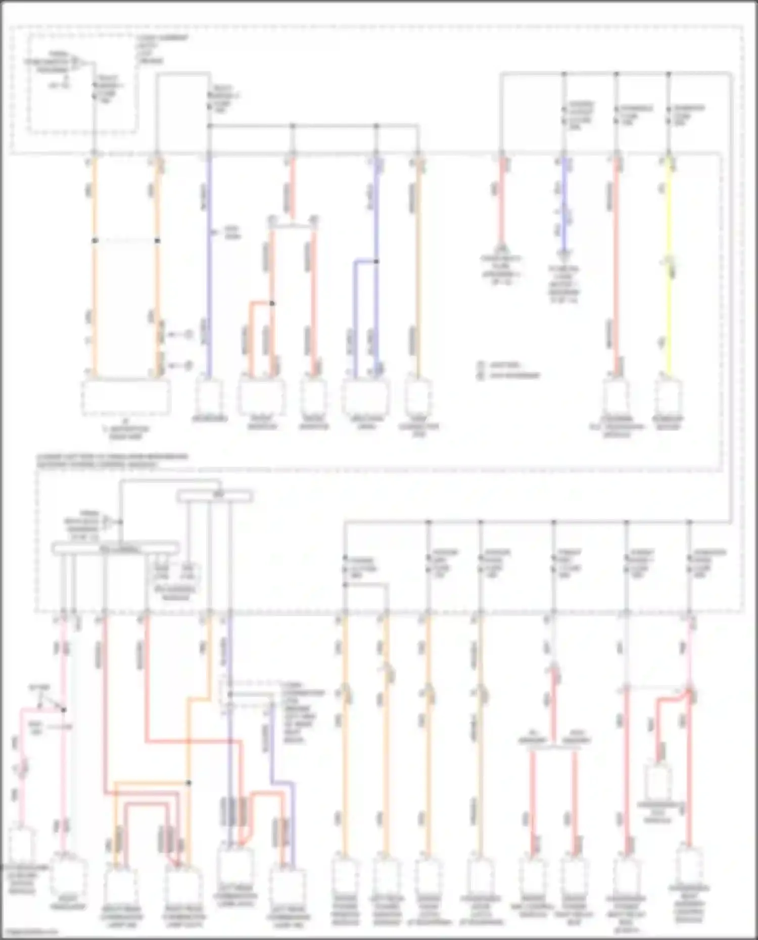 Wiring diagram blu/org for Genesis G80 I (2016-2020) (8 of 60)