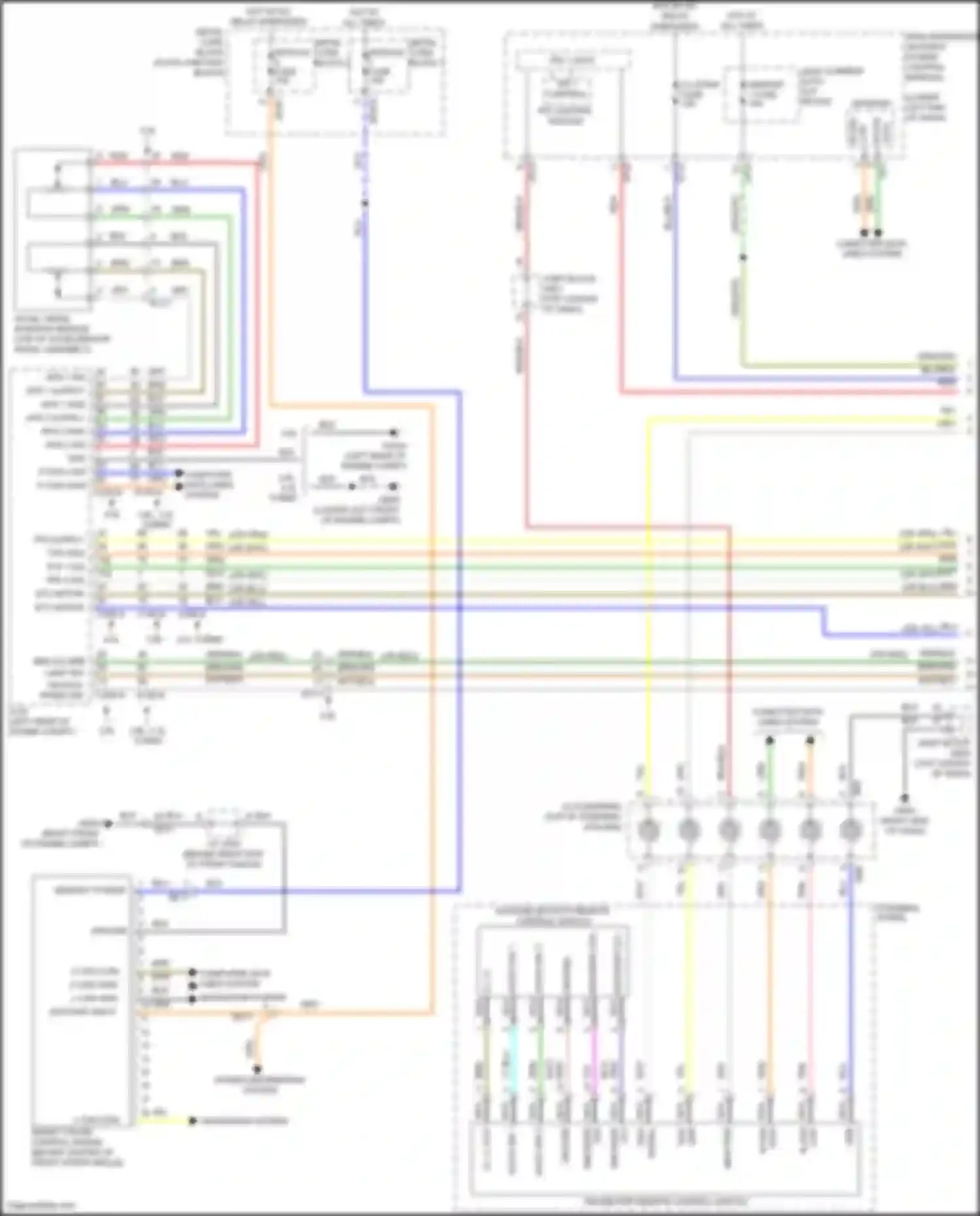 Wiring diagram c-can high for Genesis G80 I (2016-2020) (2 of 24)