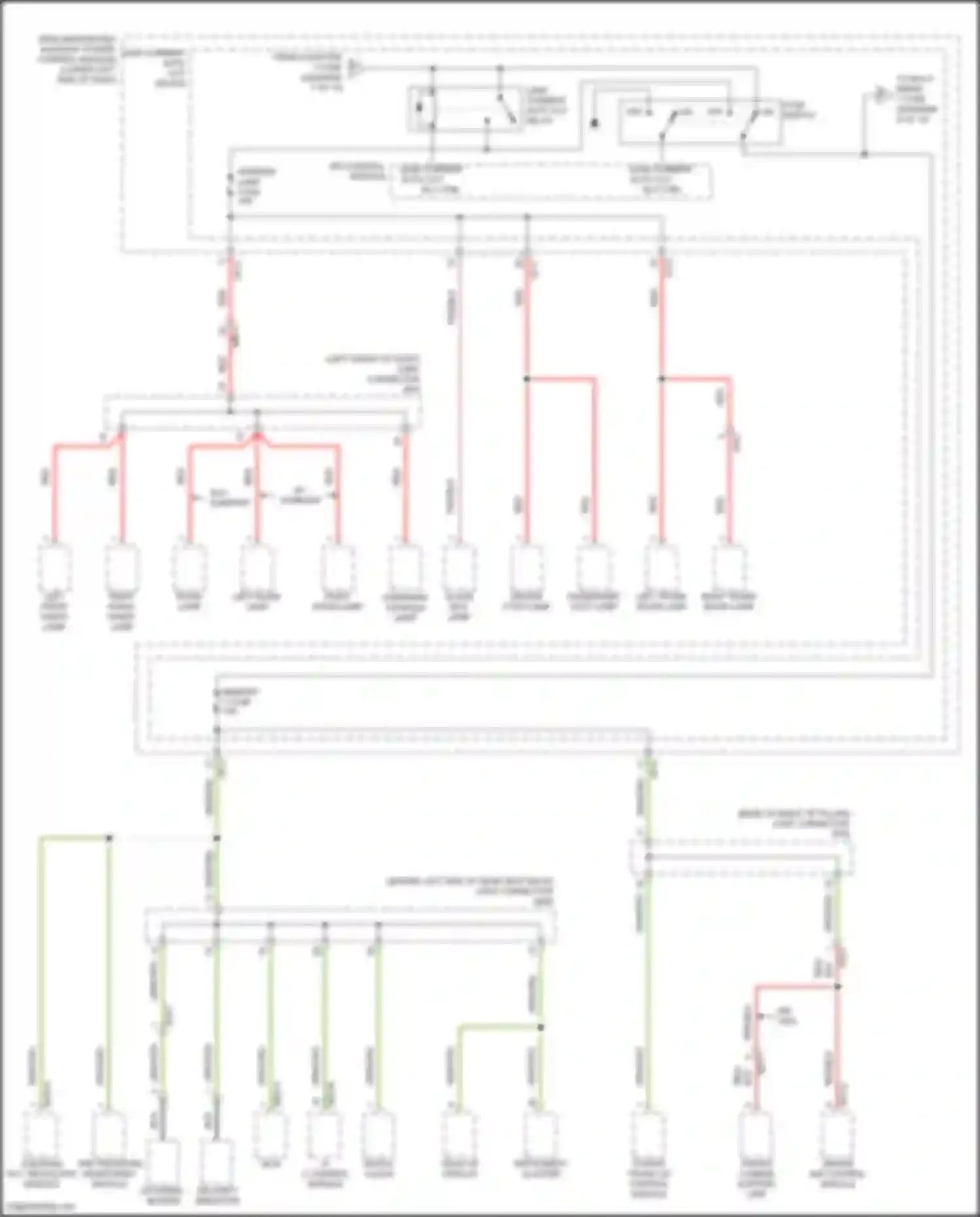 Wiring diagram digital clock for Genesis G80 I (2016-2020) (7 of 7)