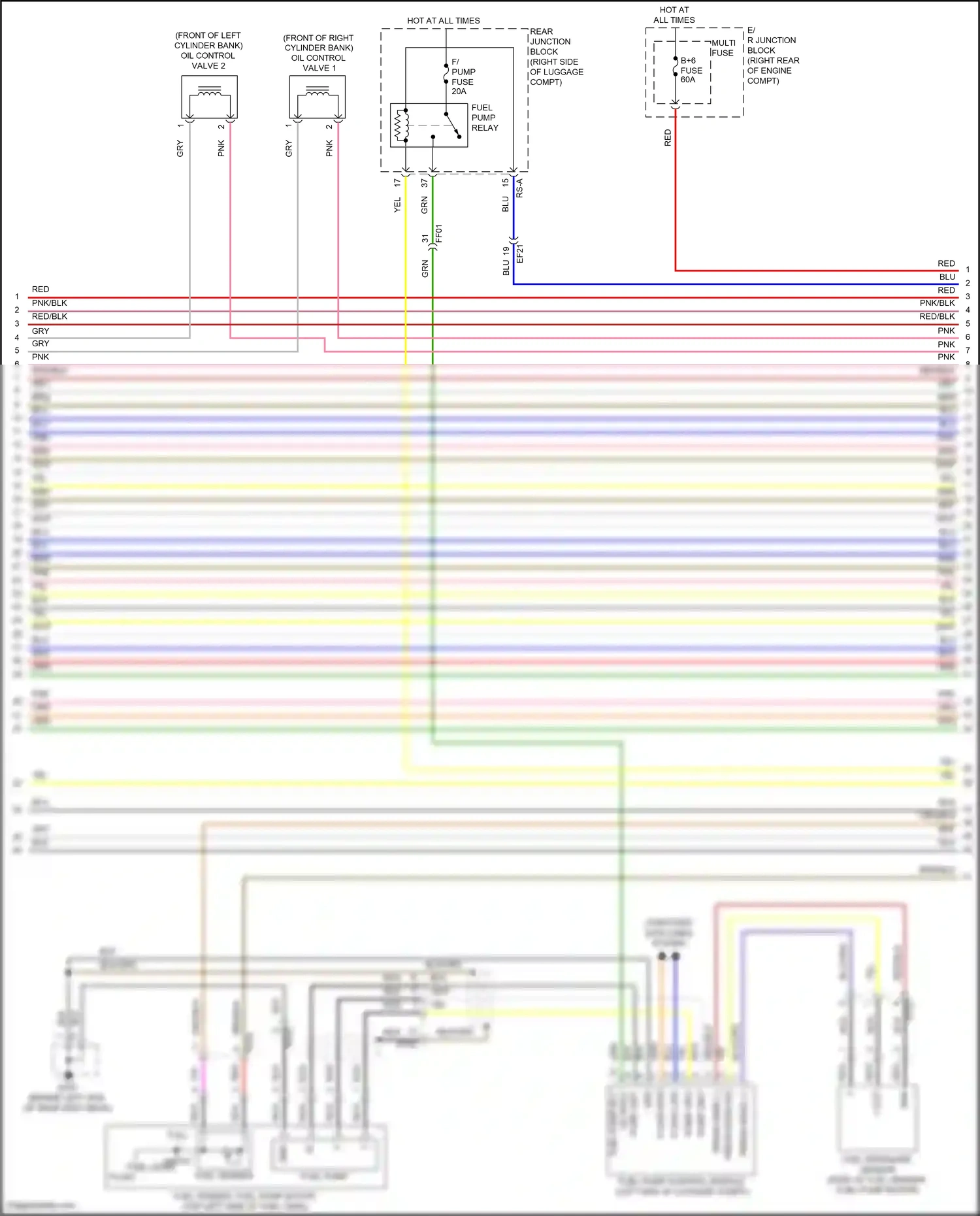 Genesis G80 I (2016-2020) empty wiring diagram  (1 of 3)