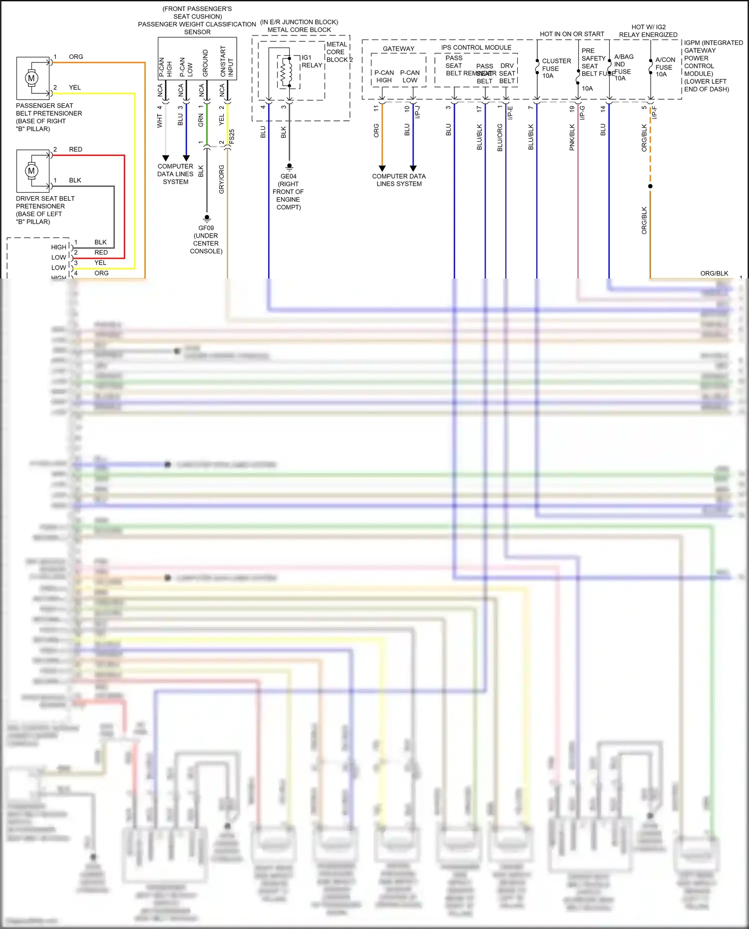 Genesis G80 I (2016-2020) input wiring diagram  (9 of 19)