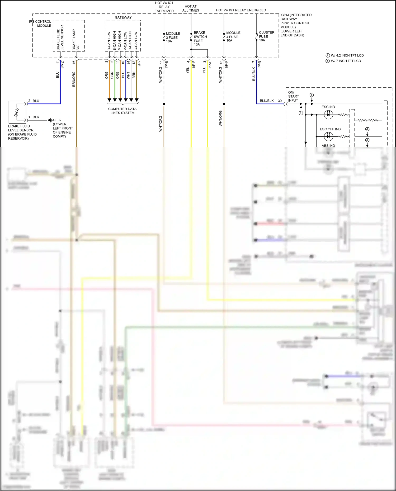 Genesis G80 I (2016-2020) input wiring diagram  (11 of 19)