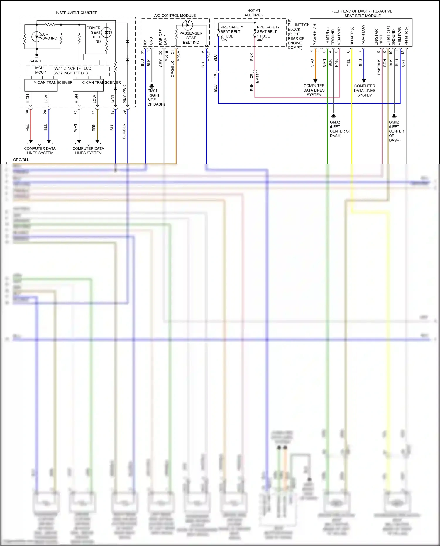 Genesis G80 I (2016-2020) input wiring diagram  (10 of 19)