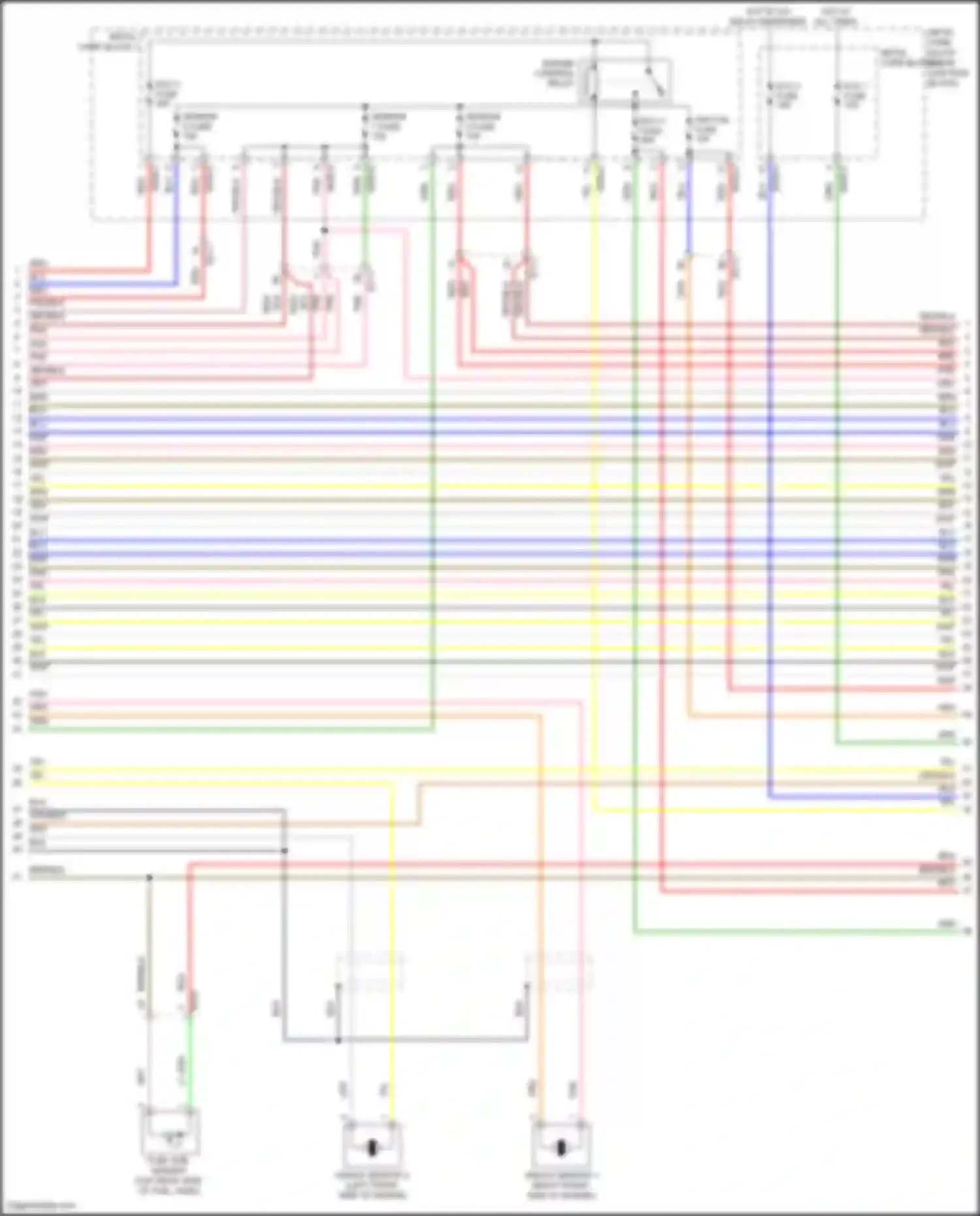 Wiring diagram metal core block 1 for Genesis G80 I (2016-2020) (15 of 16)