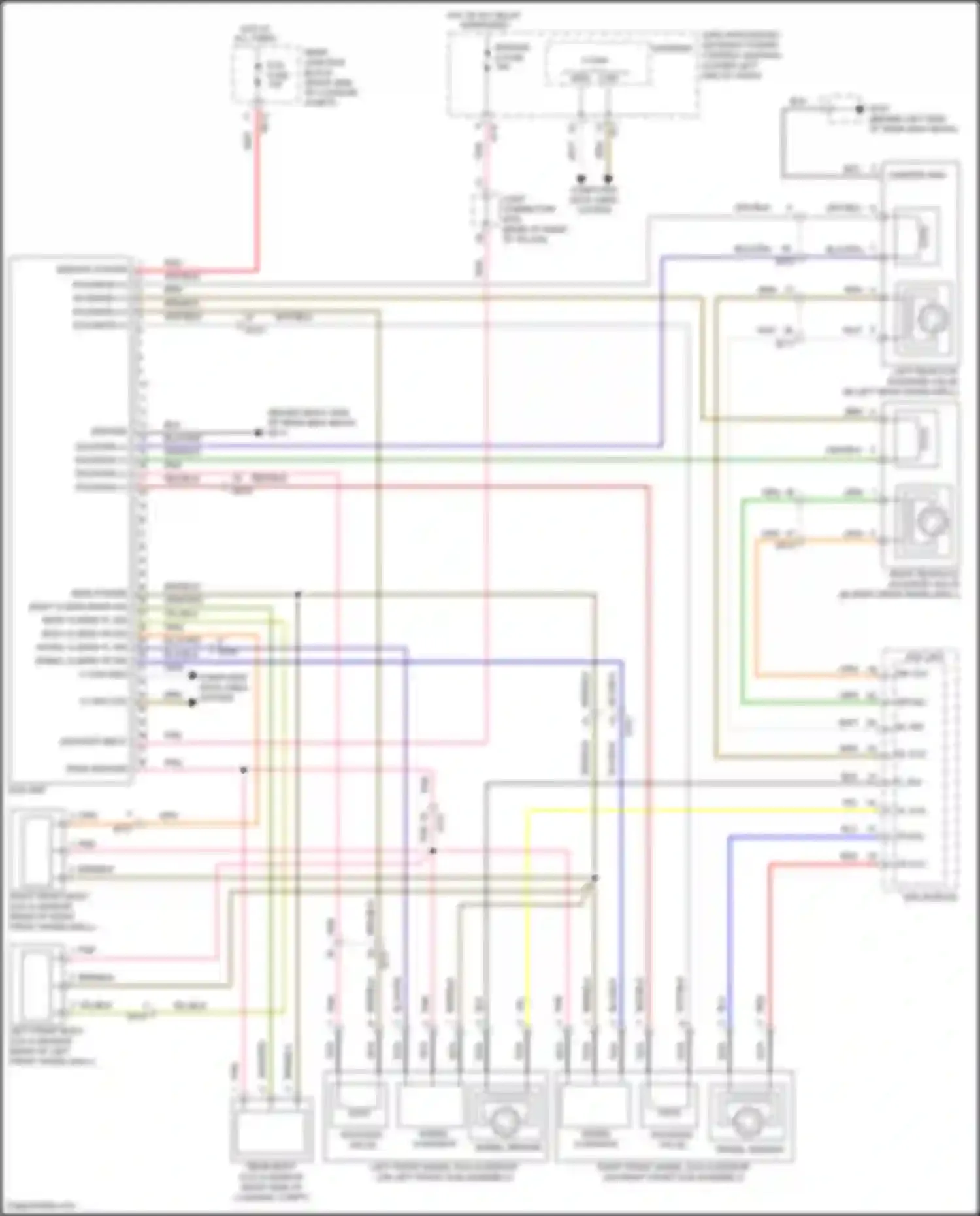 Wiring diagram module 4 fuse for Genesis G80 I (2016-2020) (5 of 13)