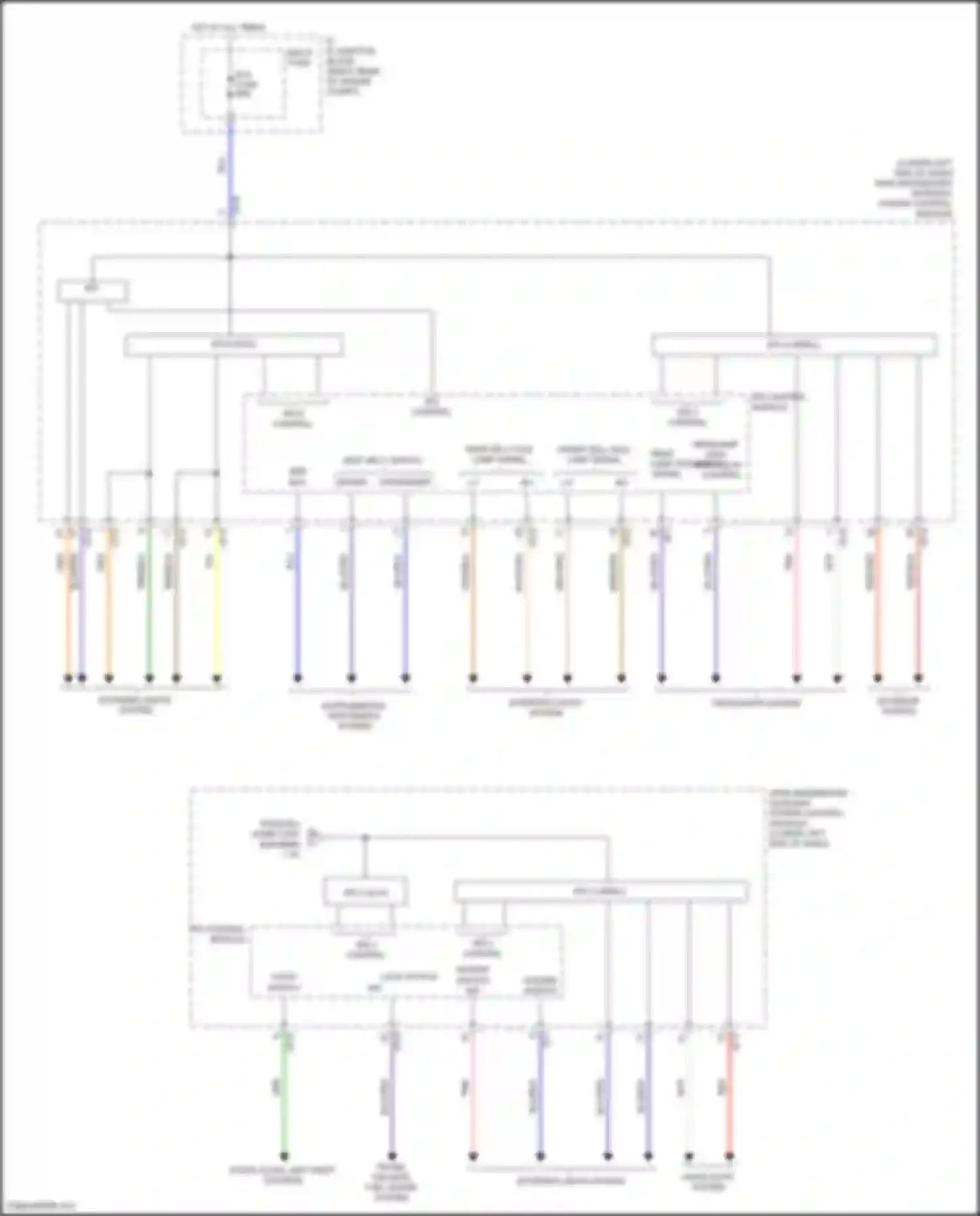 Wiring diagram multi fuse for Genesis G80 I (2016-2020) (17 of 19)