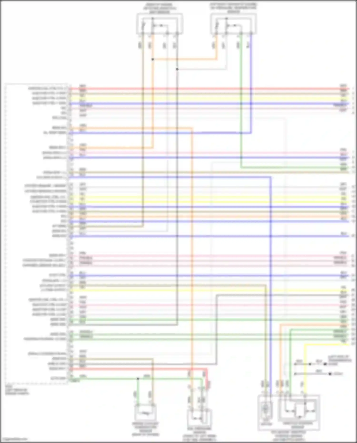 Wiring diagram oil temp sens for Genesis G80 I (2016-2020) (3 of 4)