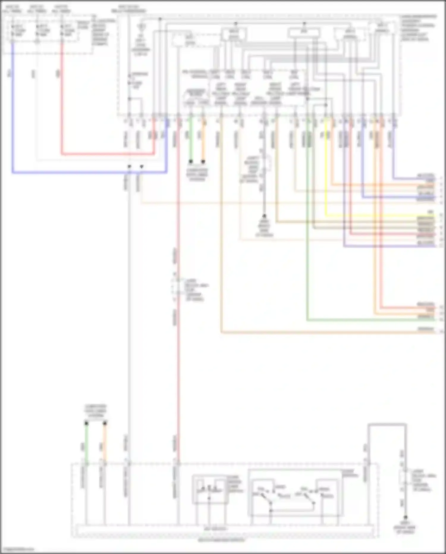 Wiring diagram org/blk for Genesis G80 I (2016-2020) (43 of 79)