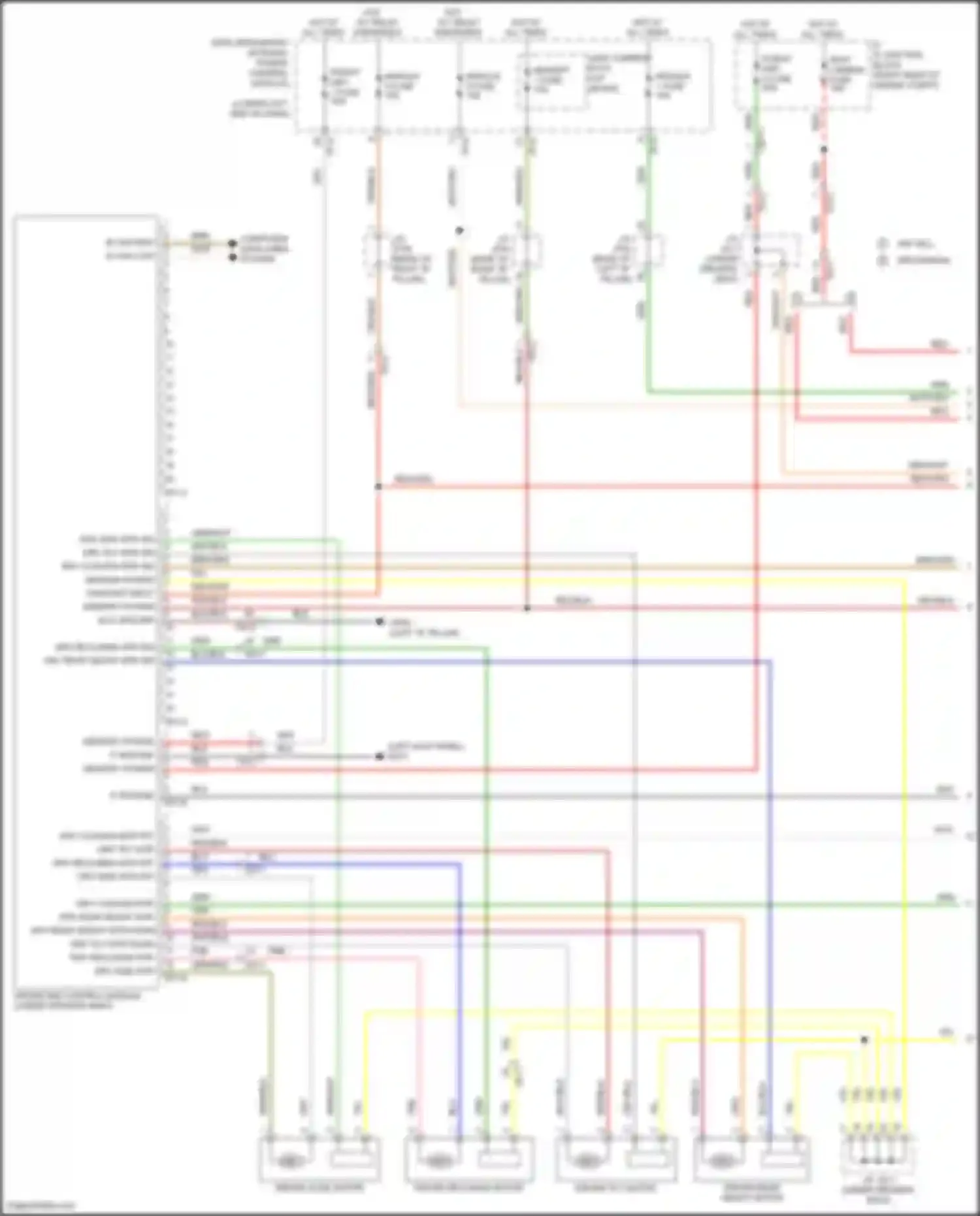 Wiring diagram org/wht for Genesis G80 I (2016-2020) (1 of 6)