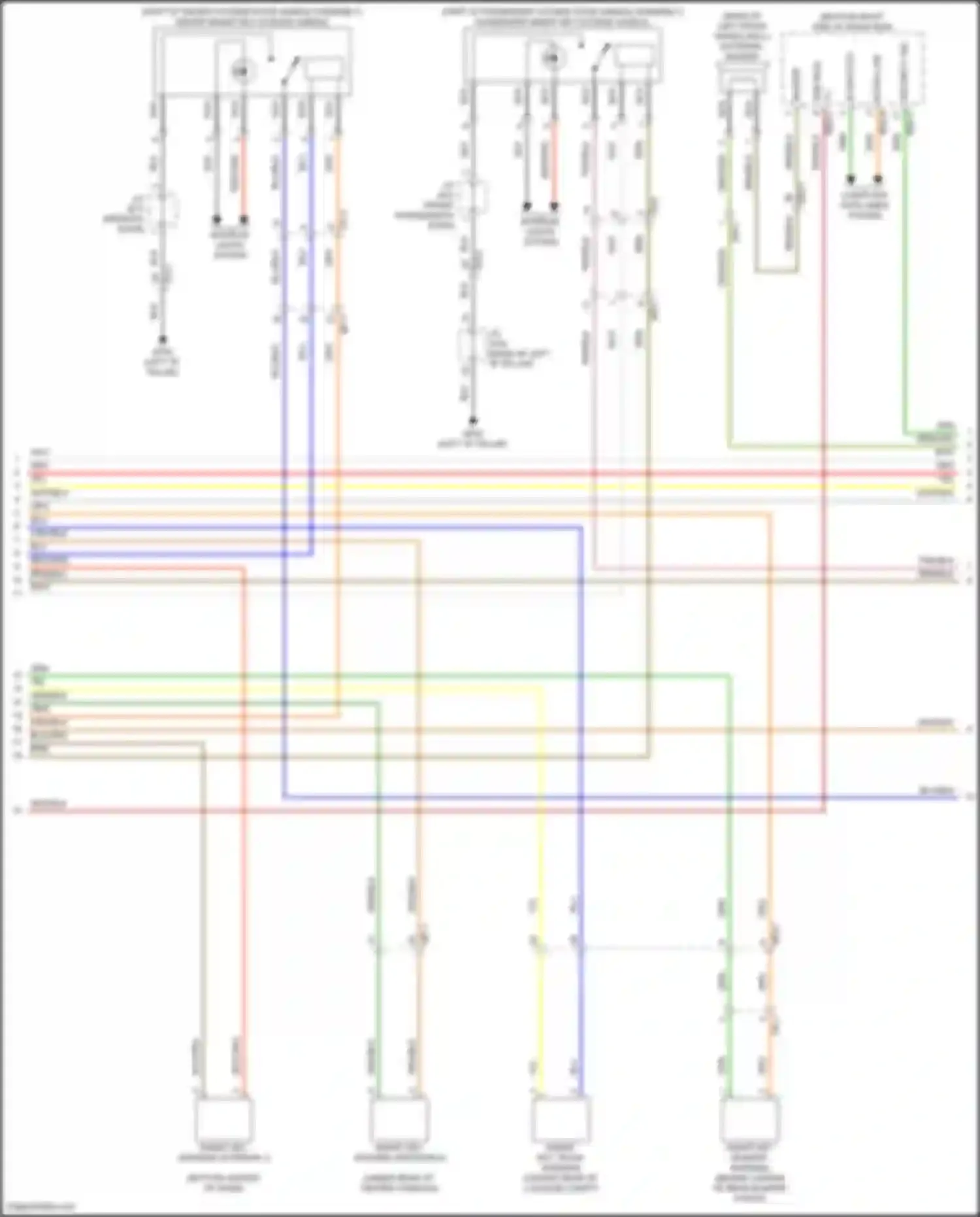 Wiring diagram red/org for Genesis G80 I (2016-2020) (24 of 58)