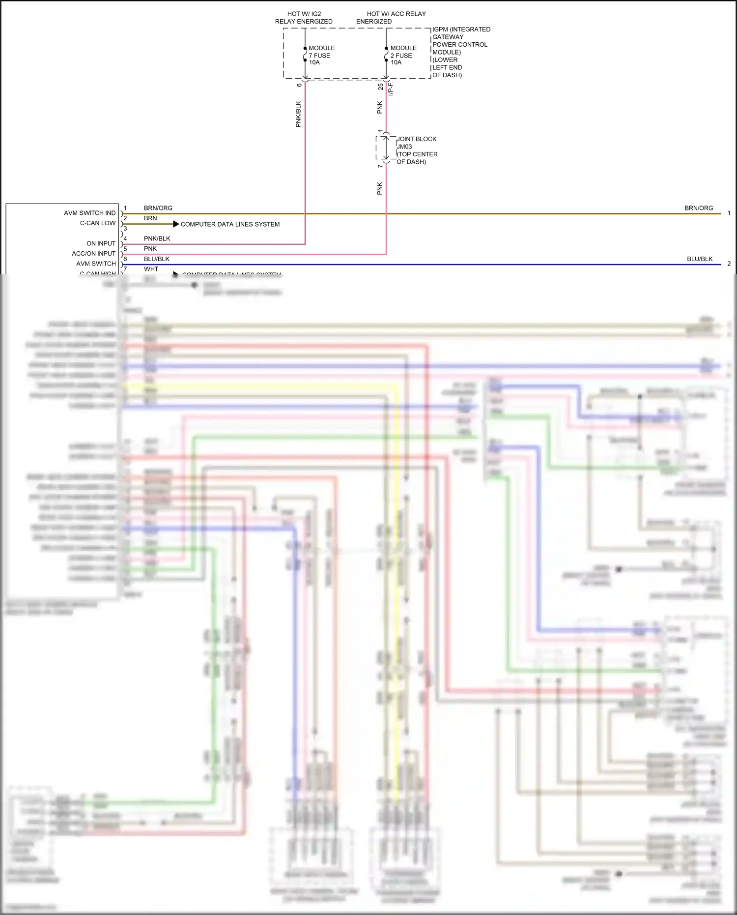 Genesis G80 I (2016-2020) shield wiring diagram  (2 of 5)