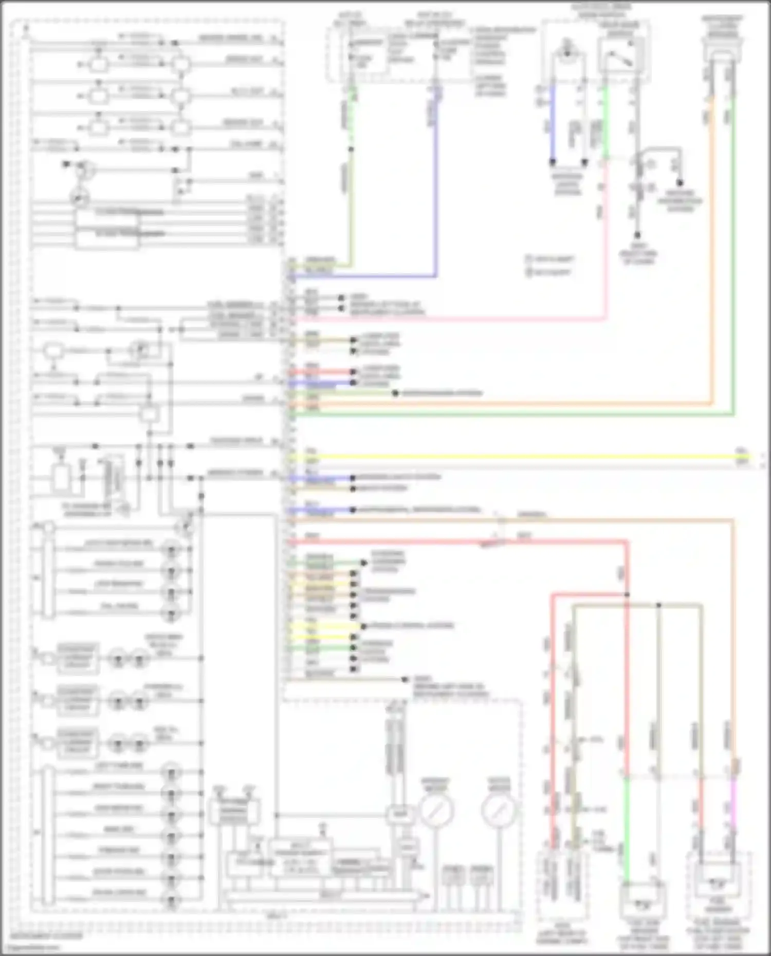 Wiring diagram signal 1 gnd for Genesis G80 I (2016-2020) (1 of 1)