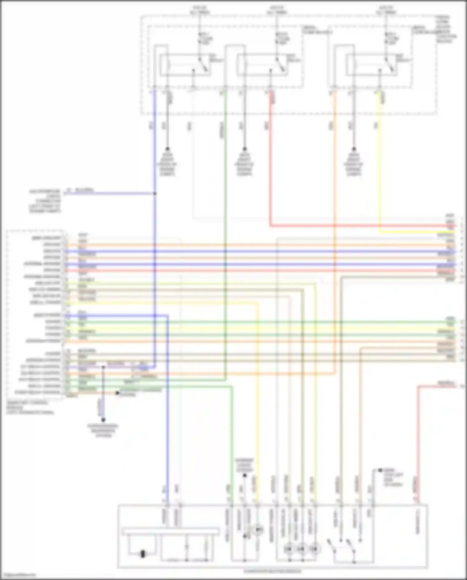 Wiring diagram smart key control module for Genesis G80 I (2016-2020) (15 of 22)