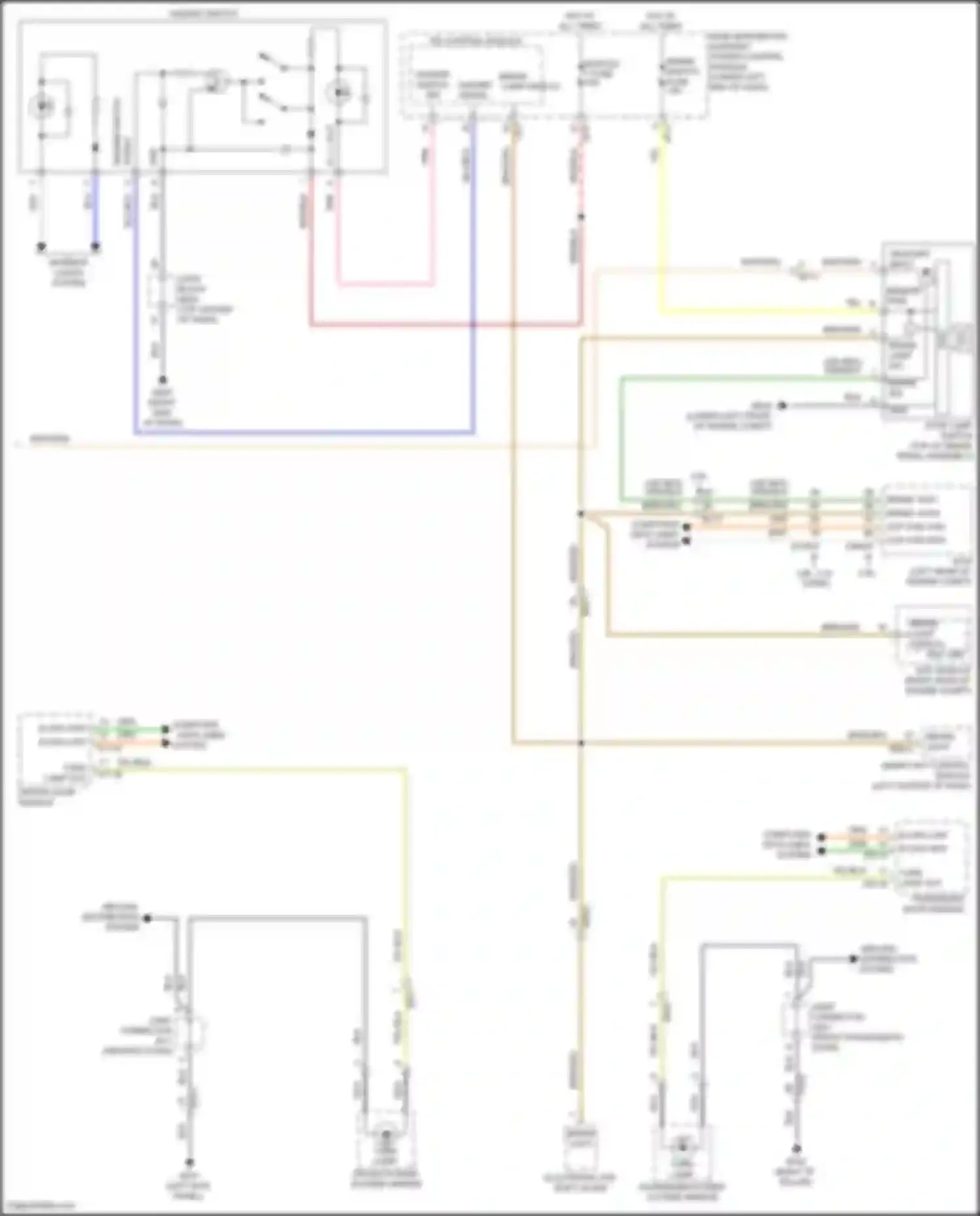Wiring diagram smart key control module for Genesis G80 I (2016-2020) (13 of 22)