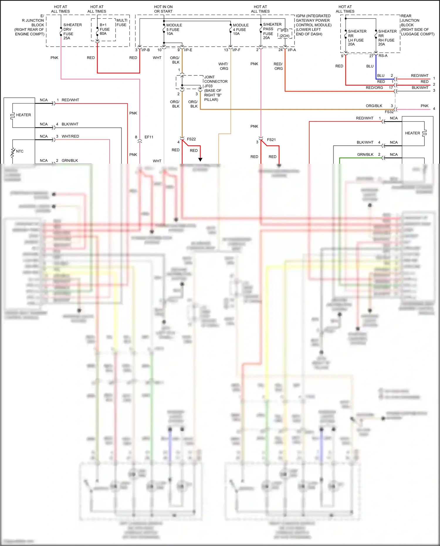 Genesis G80 I (2016-2020) switch wiring diagram  (2 of 7)