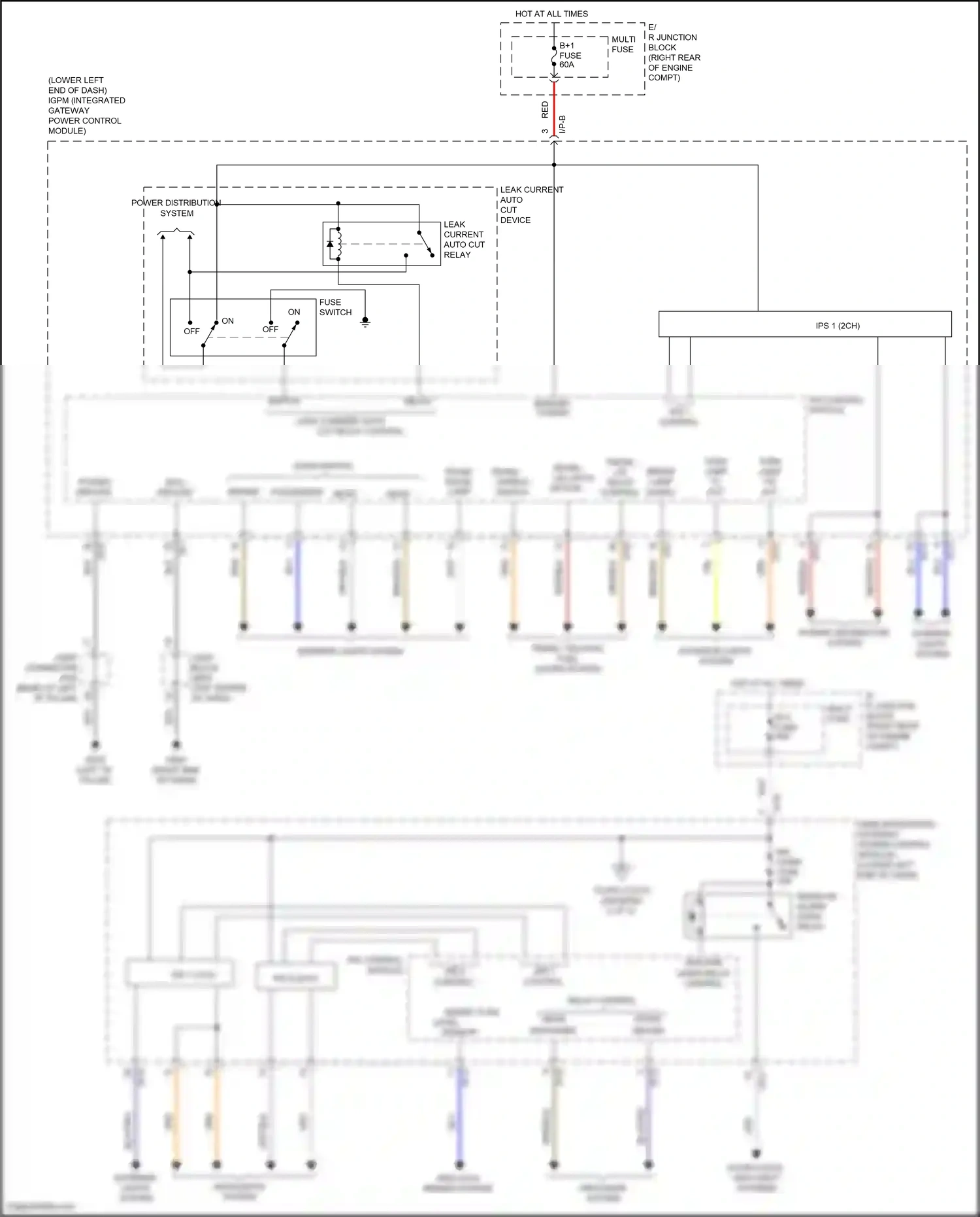Genesis G80 I (2016-2020) switch wiring diagram  (4 of 7)