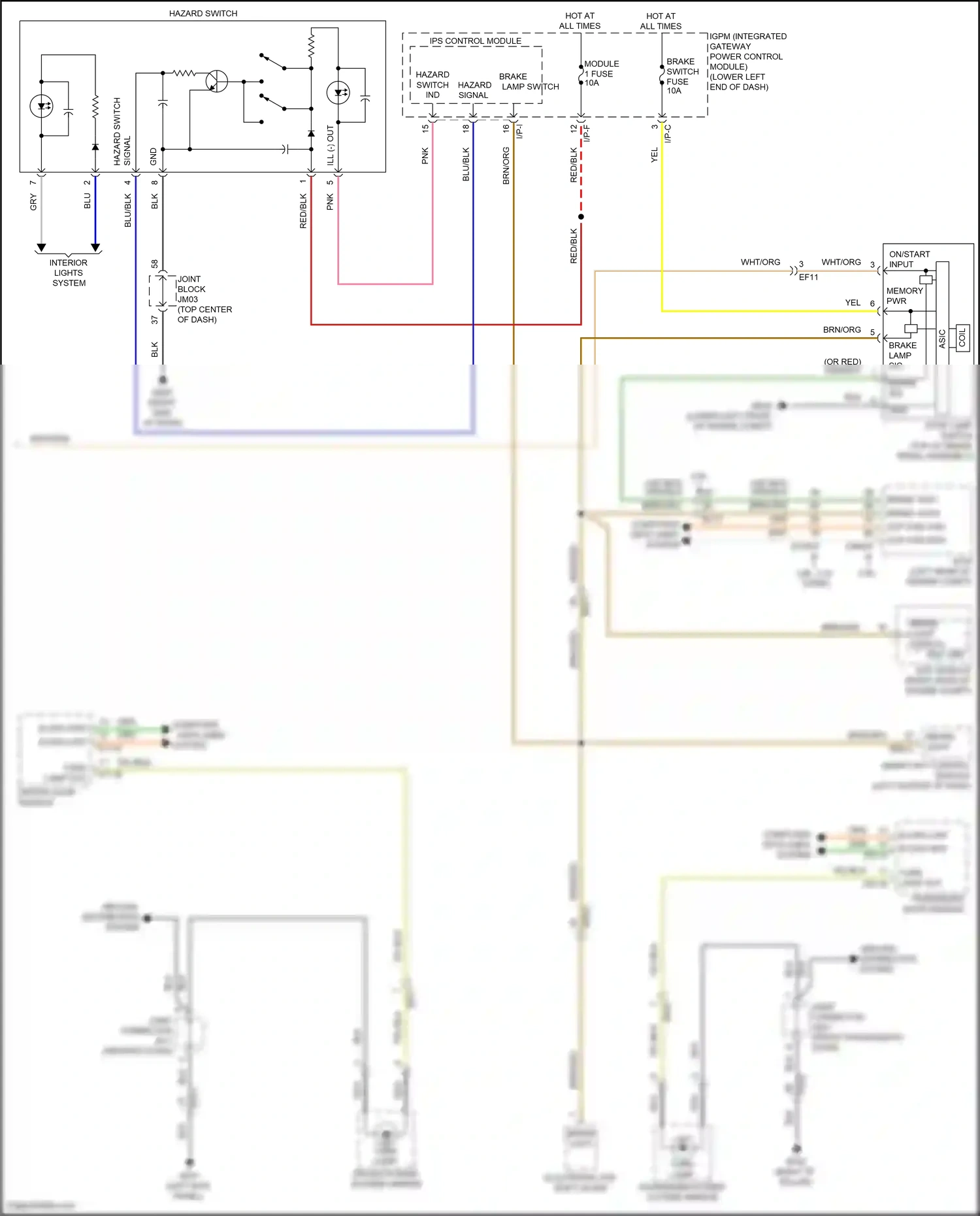Genesis G80 I (2016-2020) system wiring diagram  (1 of 3)