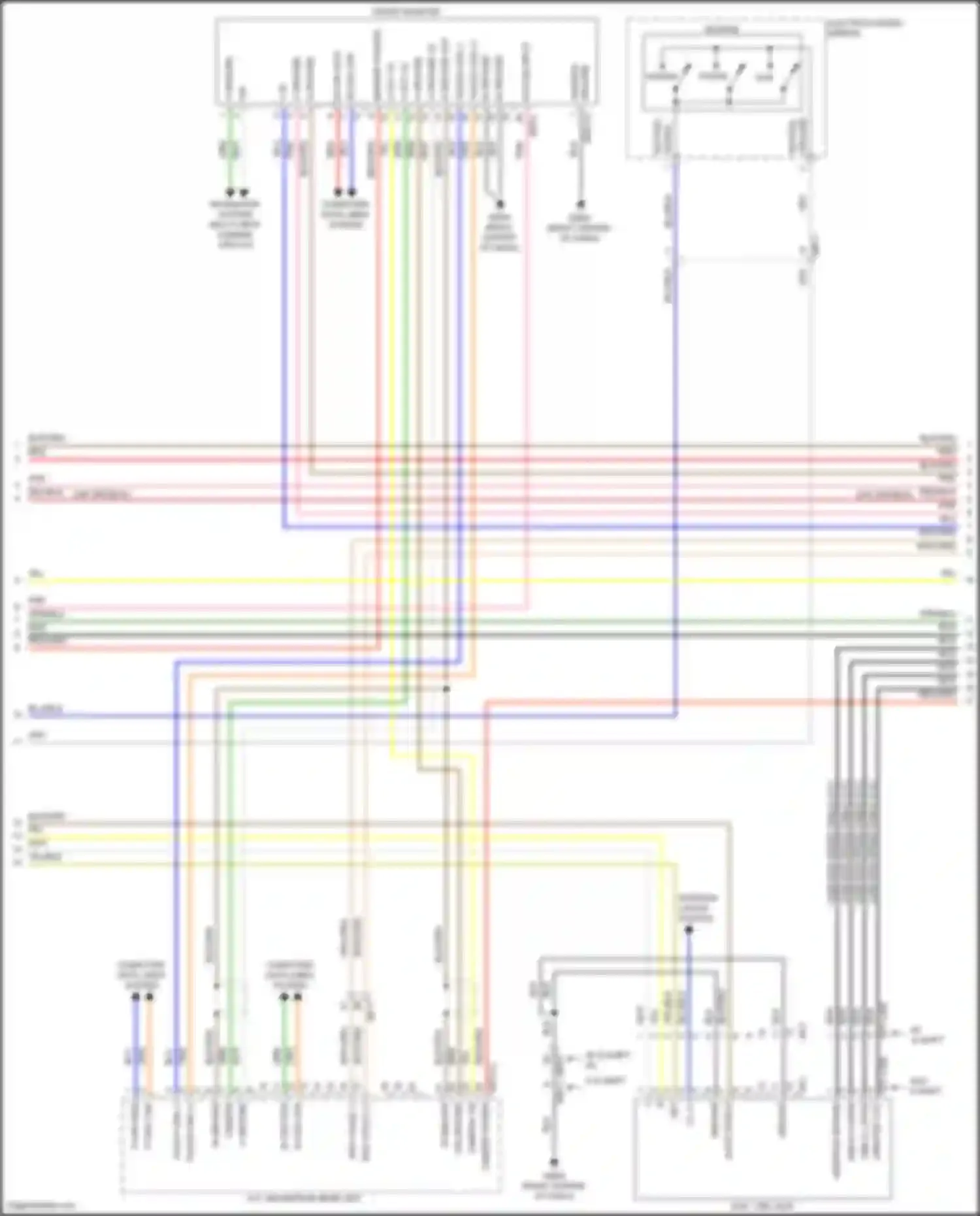 Wiring diagram vin ground y for Genesis G80 I (2016-2020) (1 of 2)