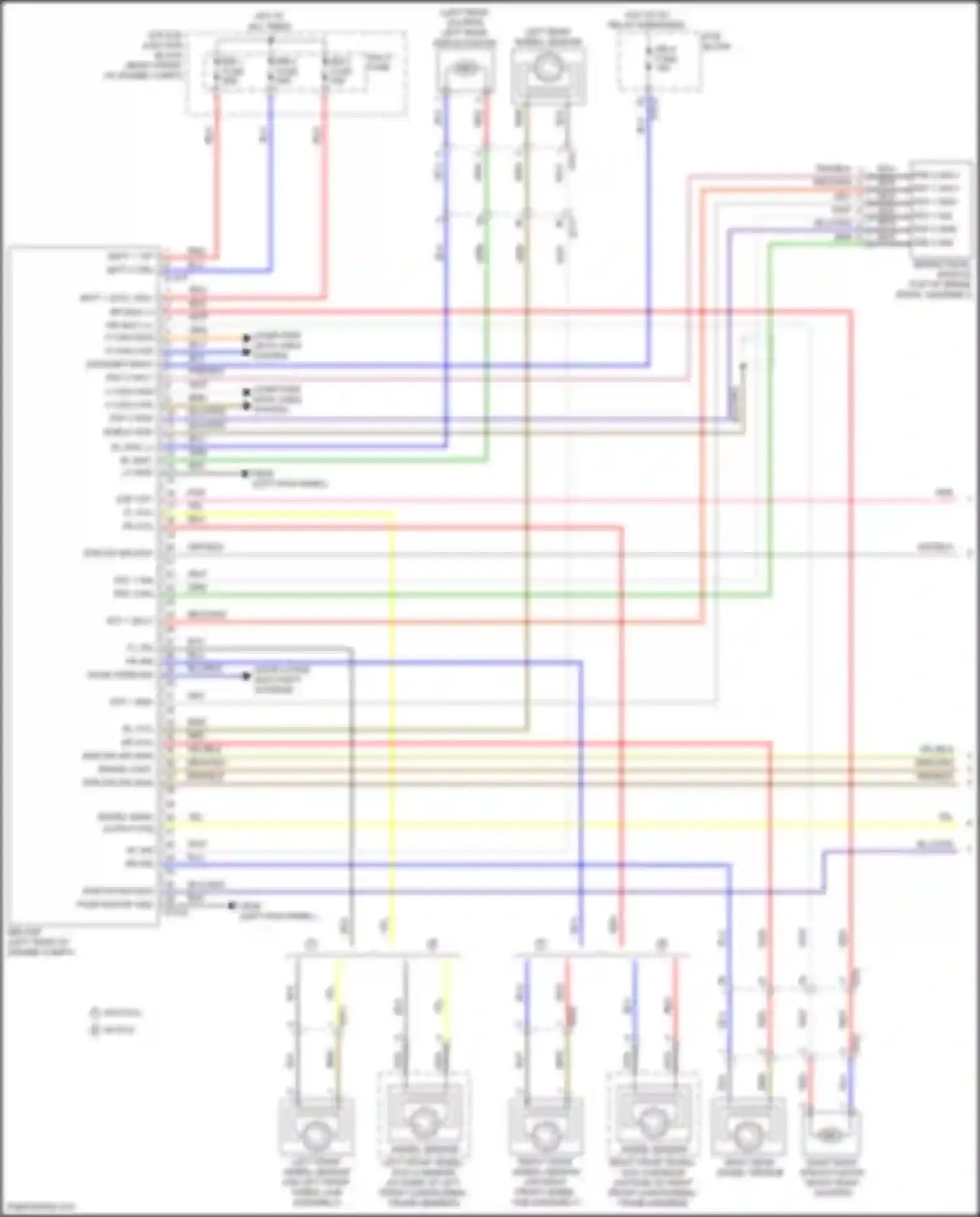 G80 Genesis II (2020-2024): Anti-lock brakes circuit (1 of 2)
