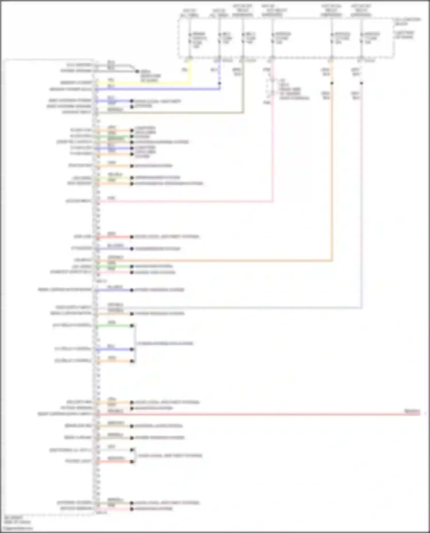 G80 Genesis II (2020-2024): Integrated control unit circuit (1 of 2)